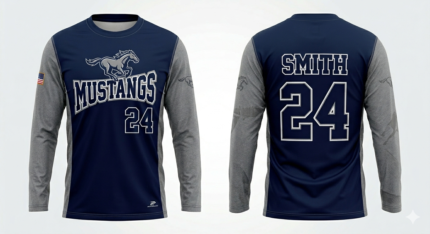 Sublimation Long Sleeve Shirt