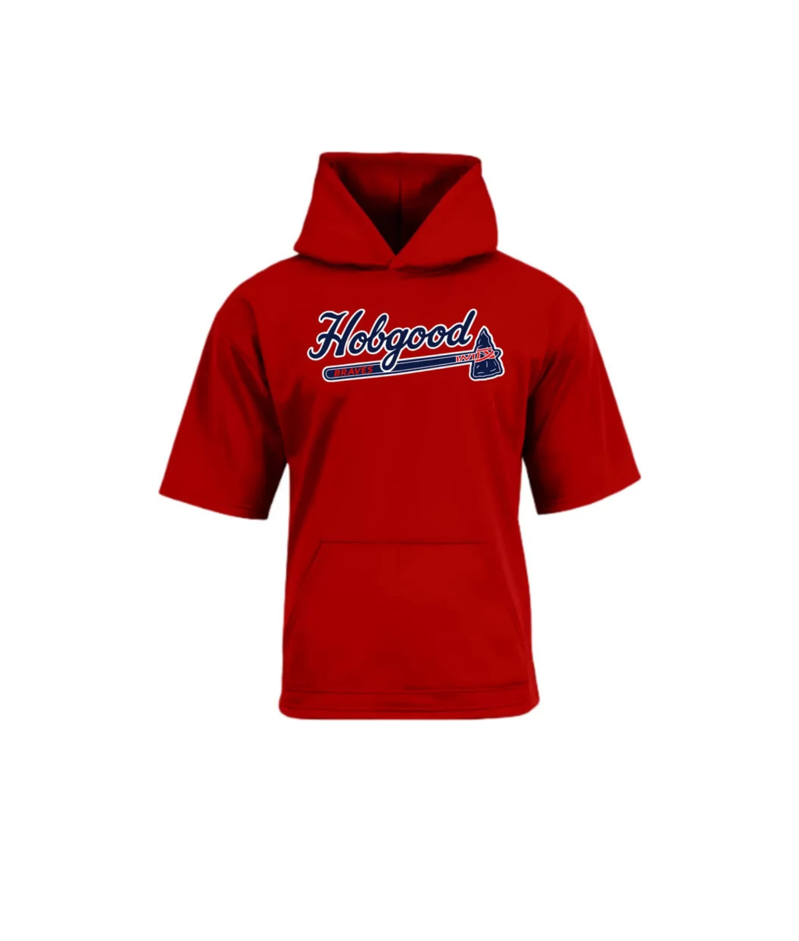 Hobgood Short Sleeve Fleece Hoodie