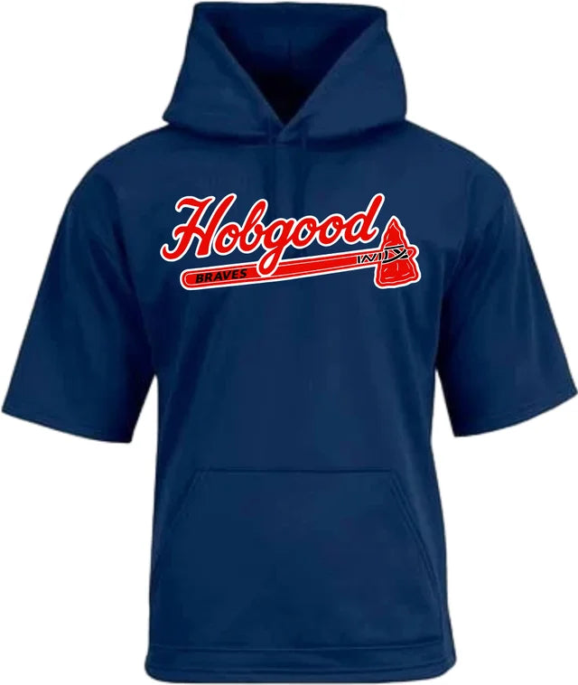 Hobgood Short Sleeve Fleece Hoodie