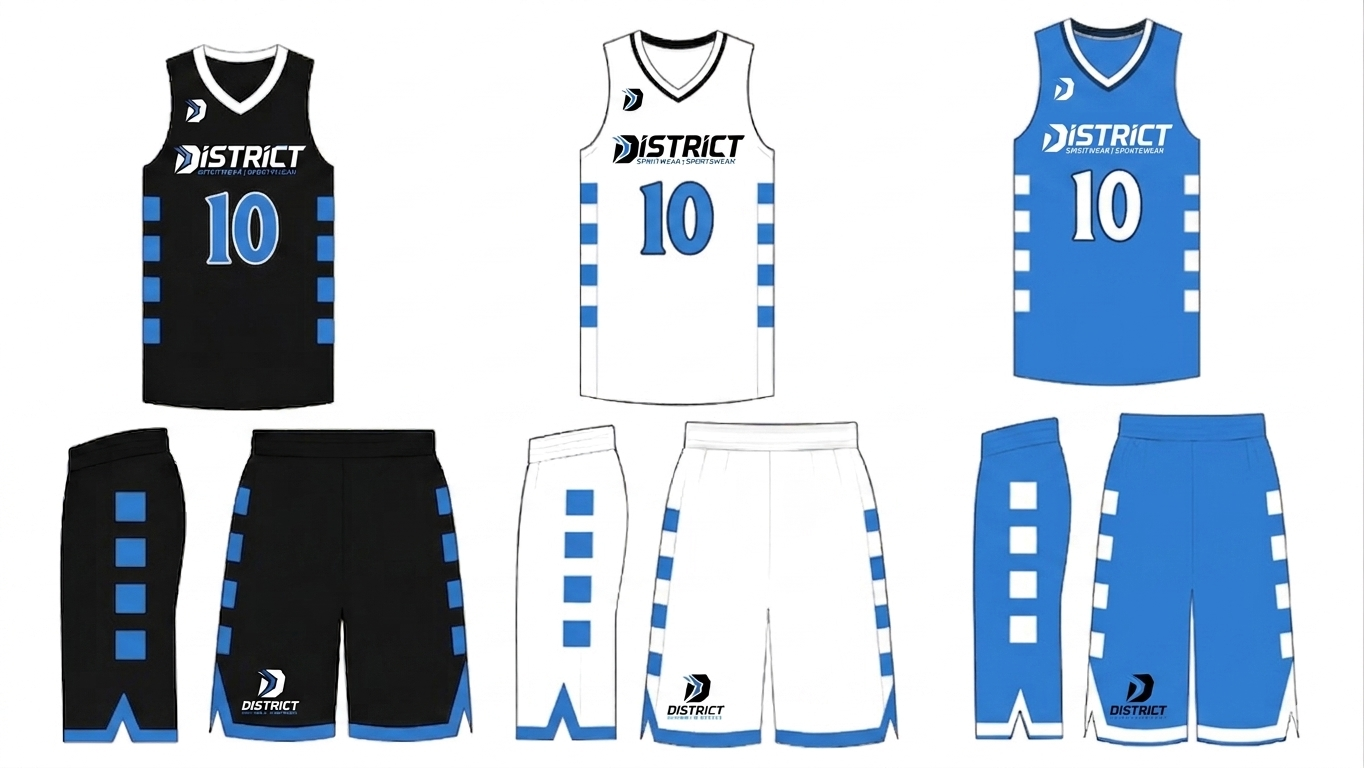 Baskeball Uniform Seperate Home and Away and Alternate