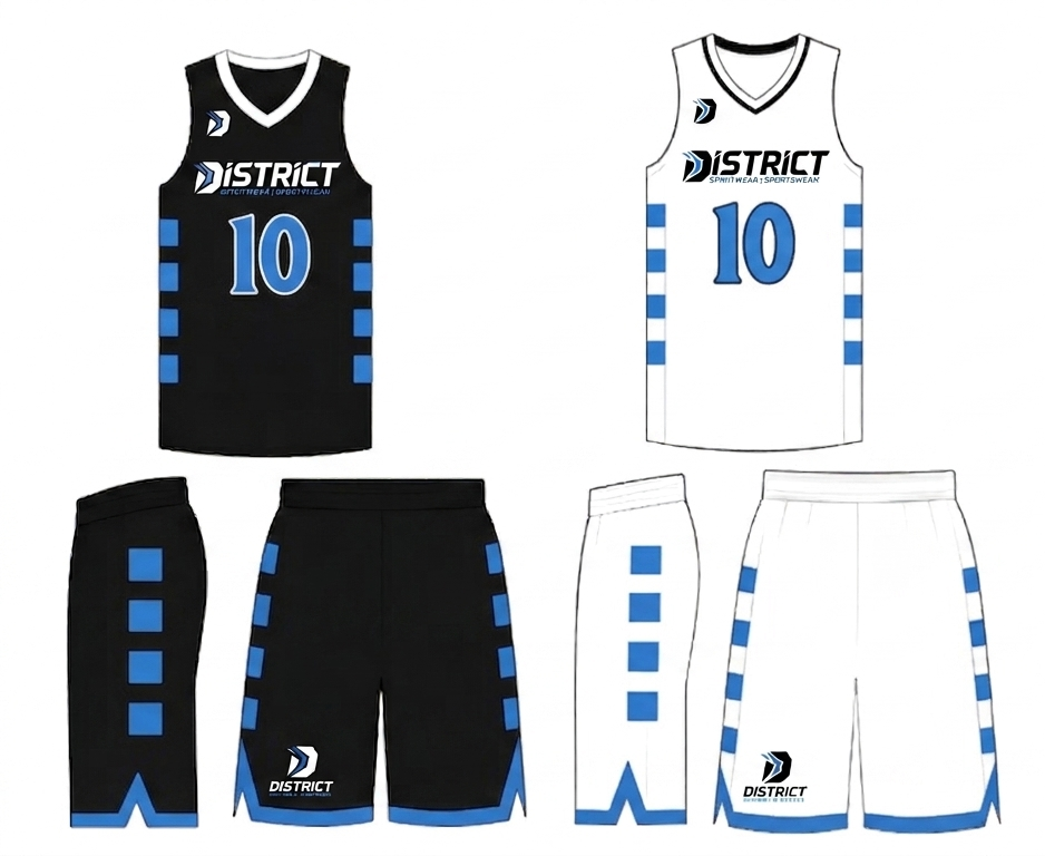 Baskeball Uniform Seperate Home and Away