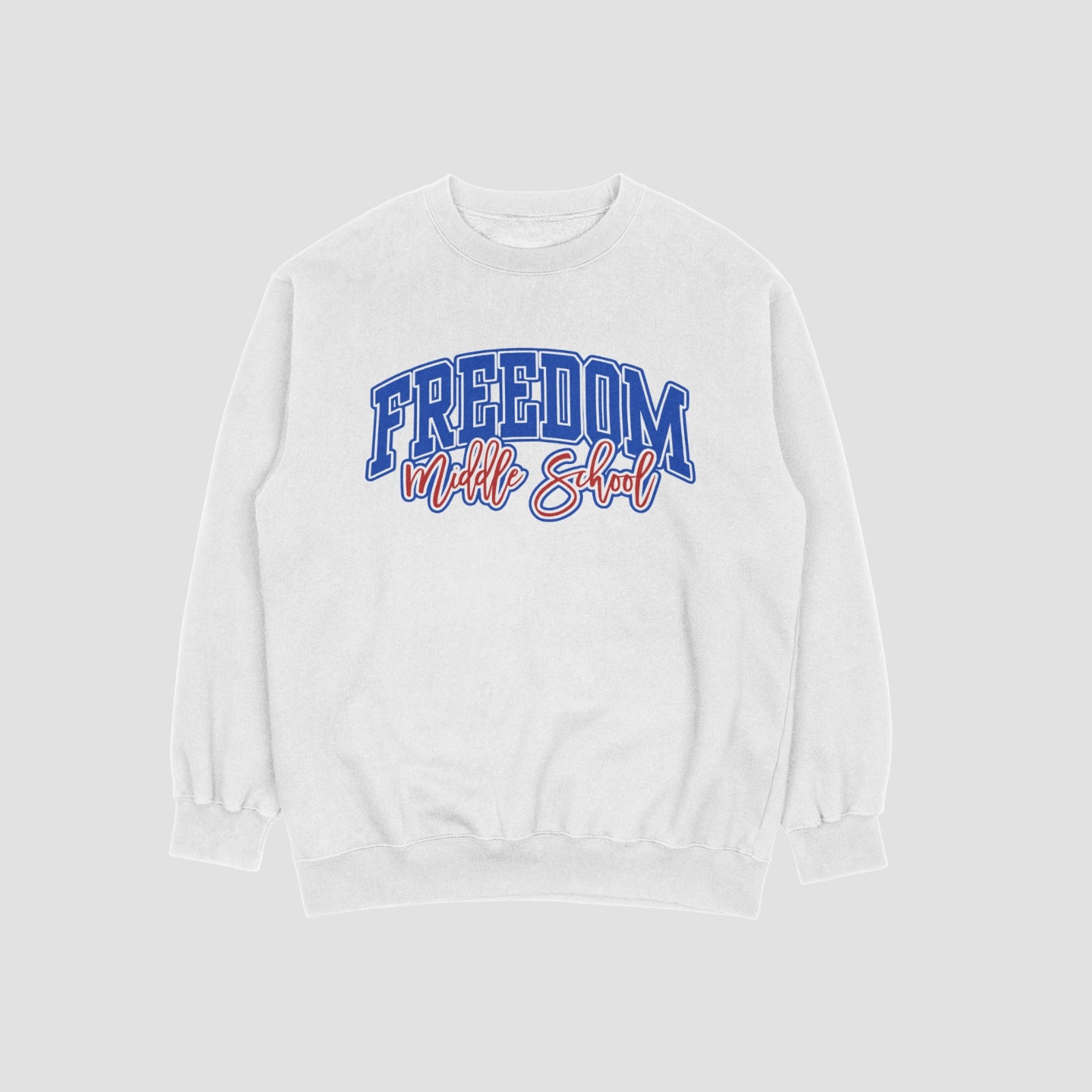 Freedom Middle School Script Sweatshirt