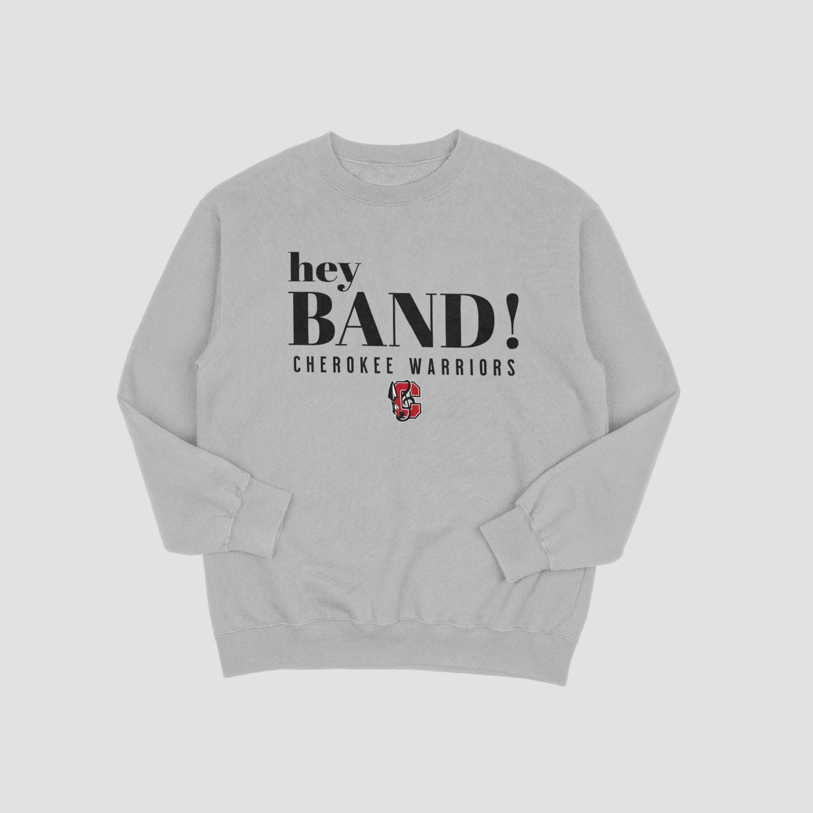 Cherokee Warriors Band Crewneck Sweatshirt