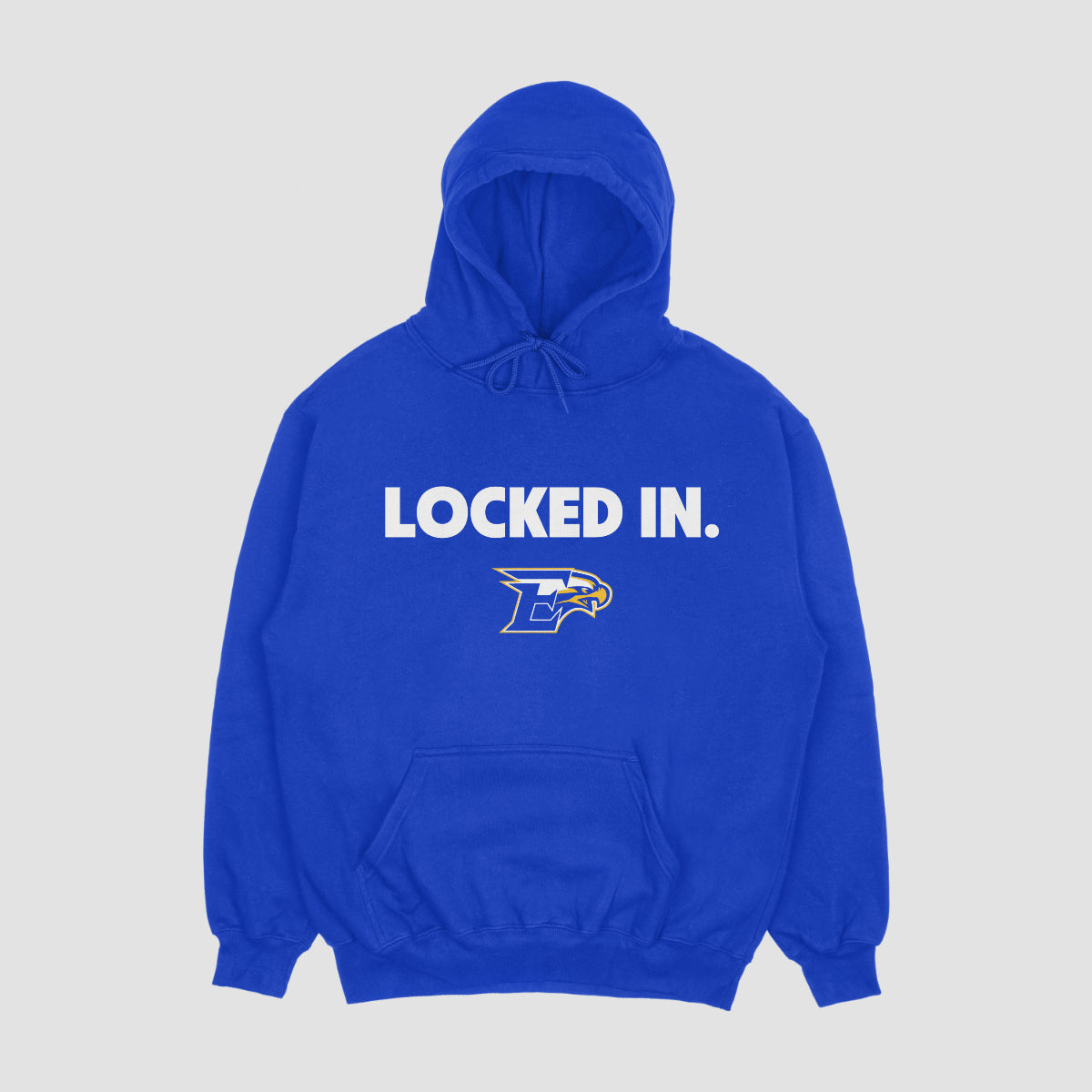 Locked In Eagles Youth Football Hoodie