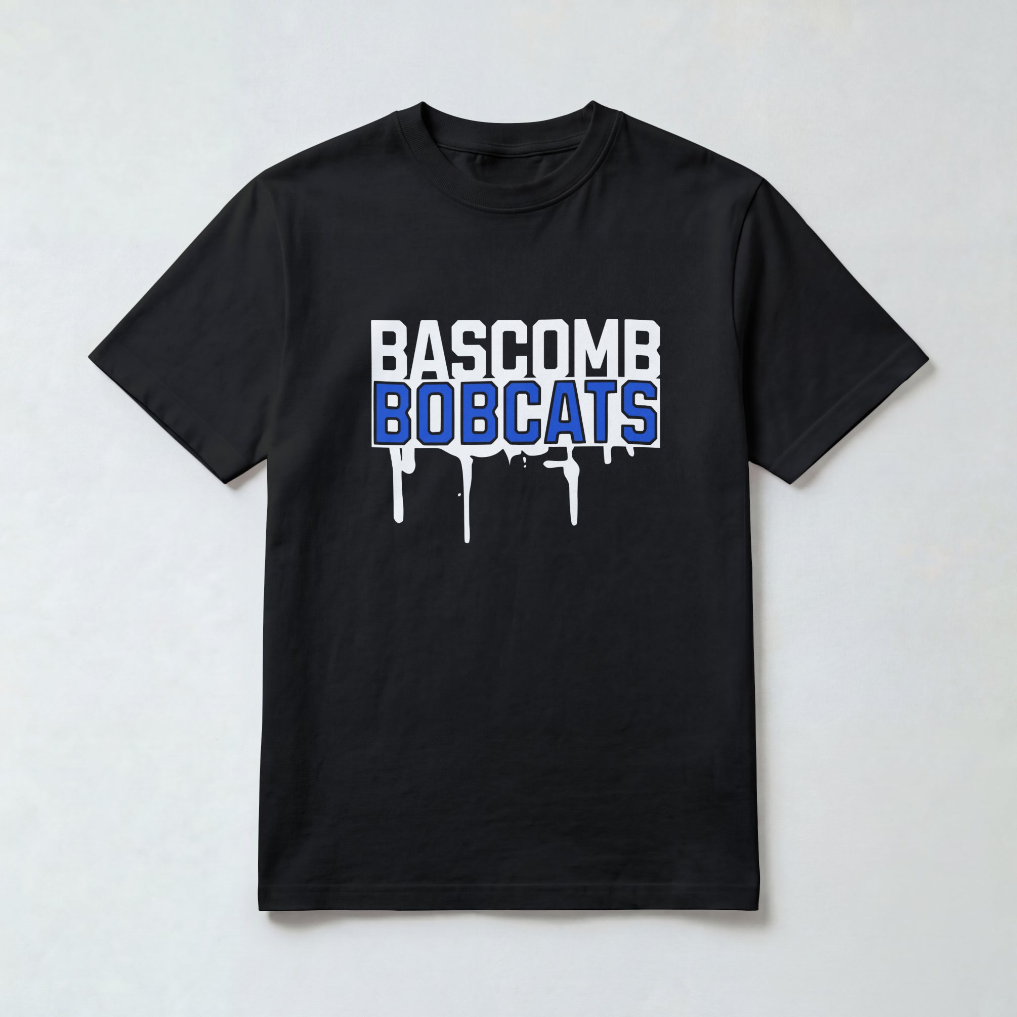 Bascomb Bobcats Drippy T-Shirt