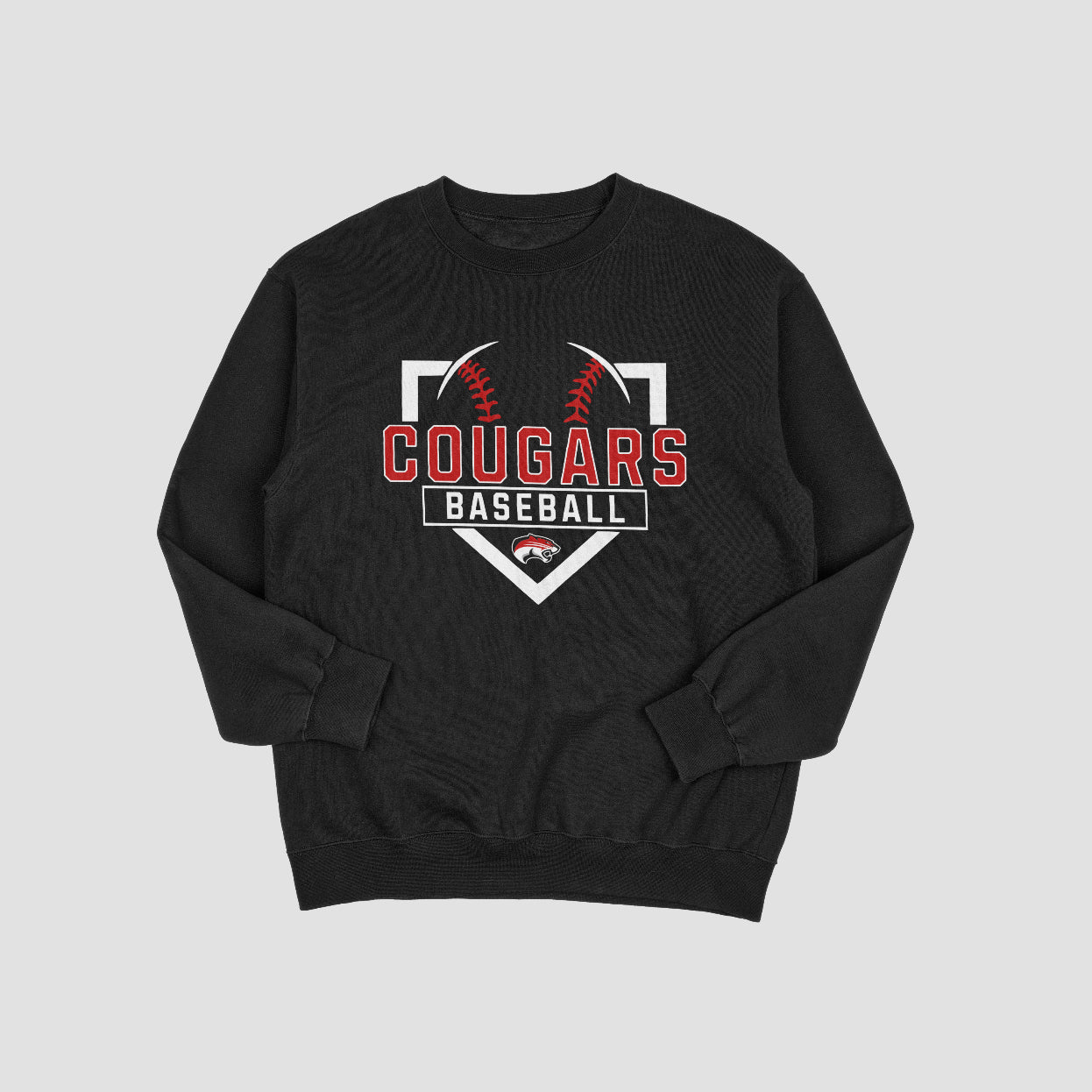 Canton Cougars Home Plate Sweatshirt