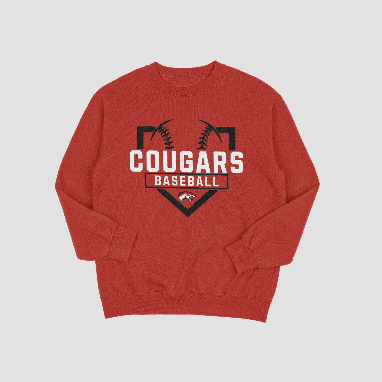 Canton Cougars Home Plate Sweatshirt