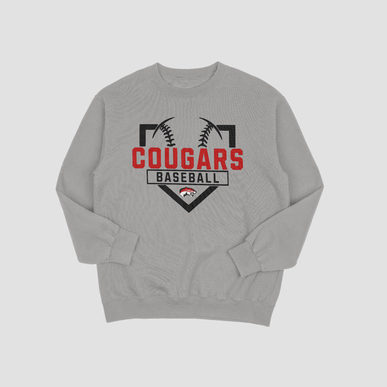 Canton Cougars Home Plate Sweatshirt