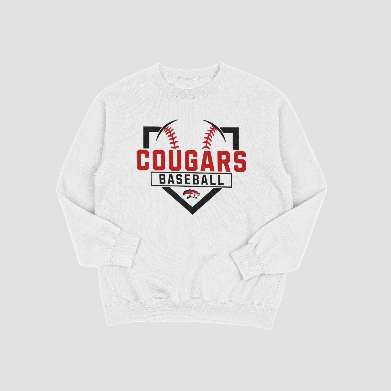 Canton Cougars Home Plate Sweatshirt