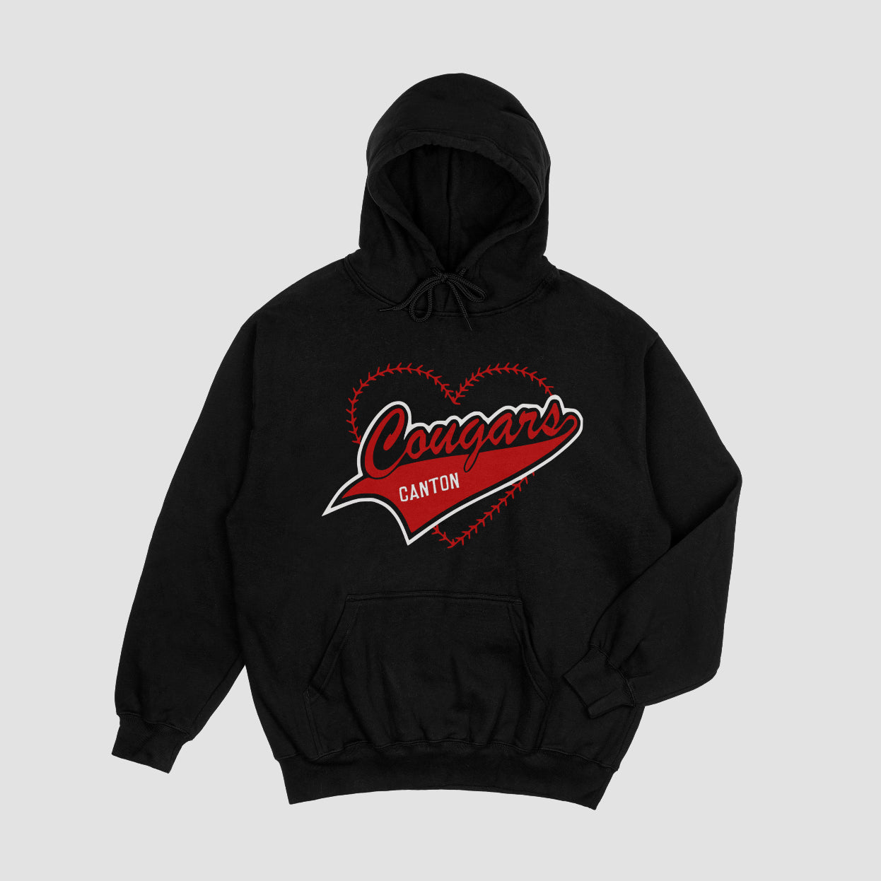 Canton Cougar Heart of a Cougar Hoodie