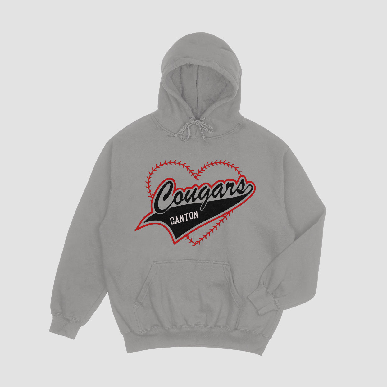 Canton Cougar Heart of a Cougar Hoodie