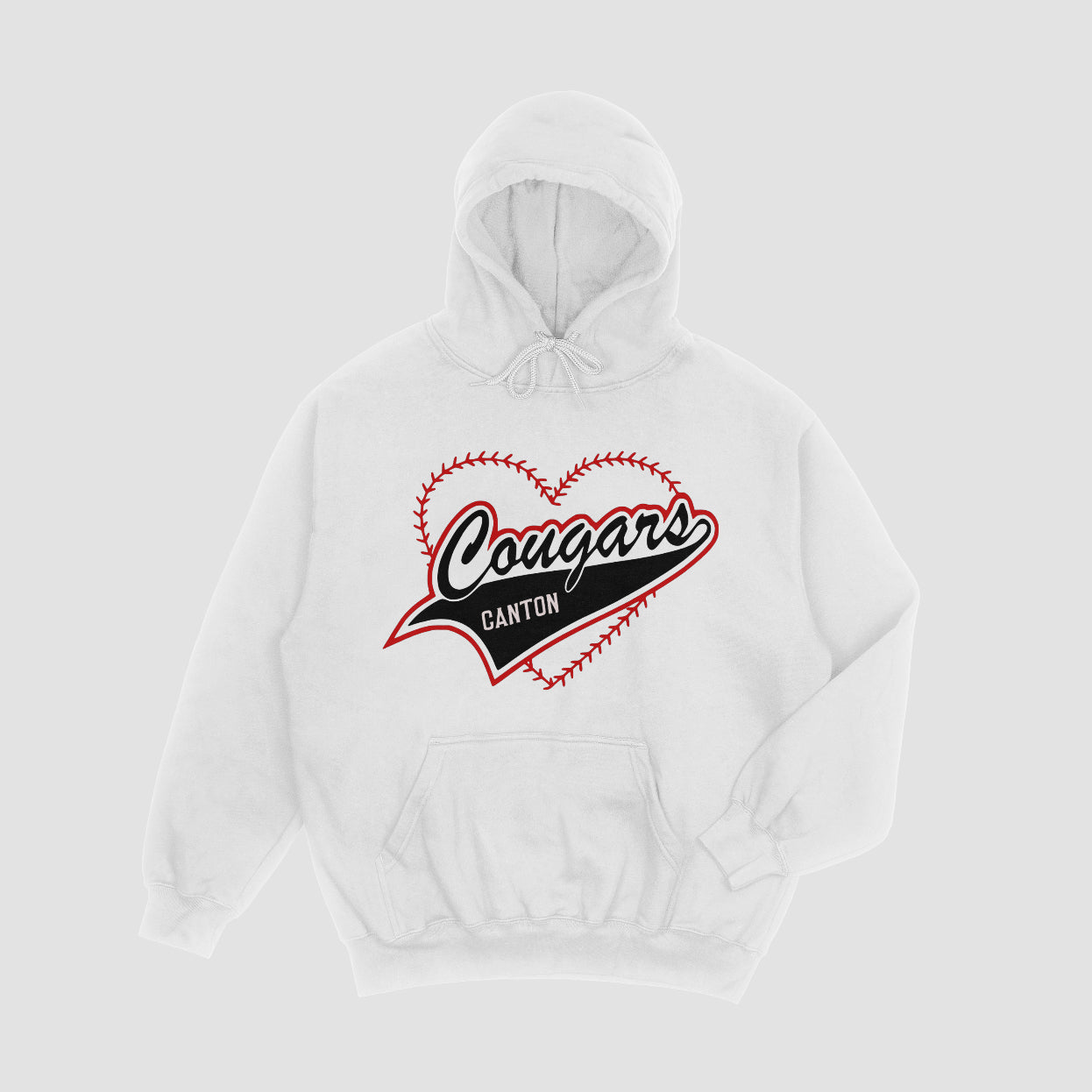 Canton Cougar Heart of a Cougar Hoodie