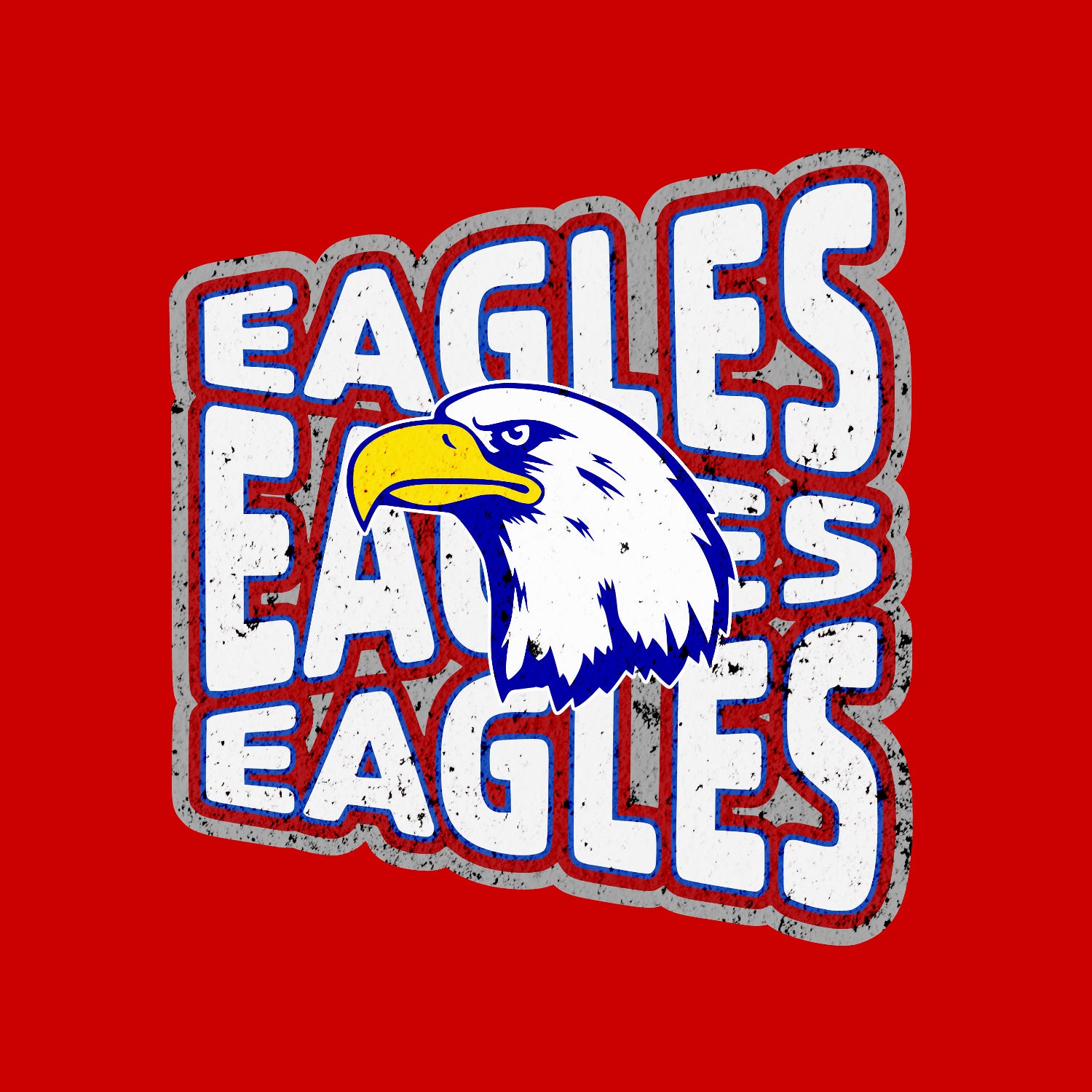Oak Grove Eagles Zig Zag Hoodie