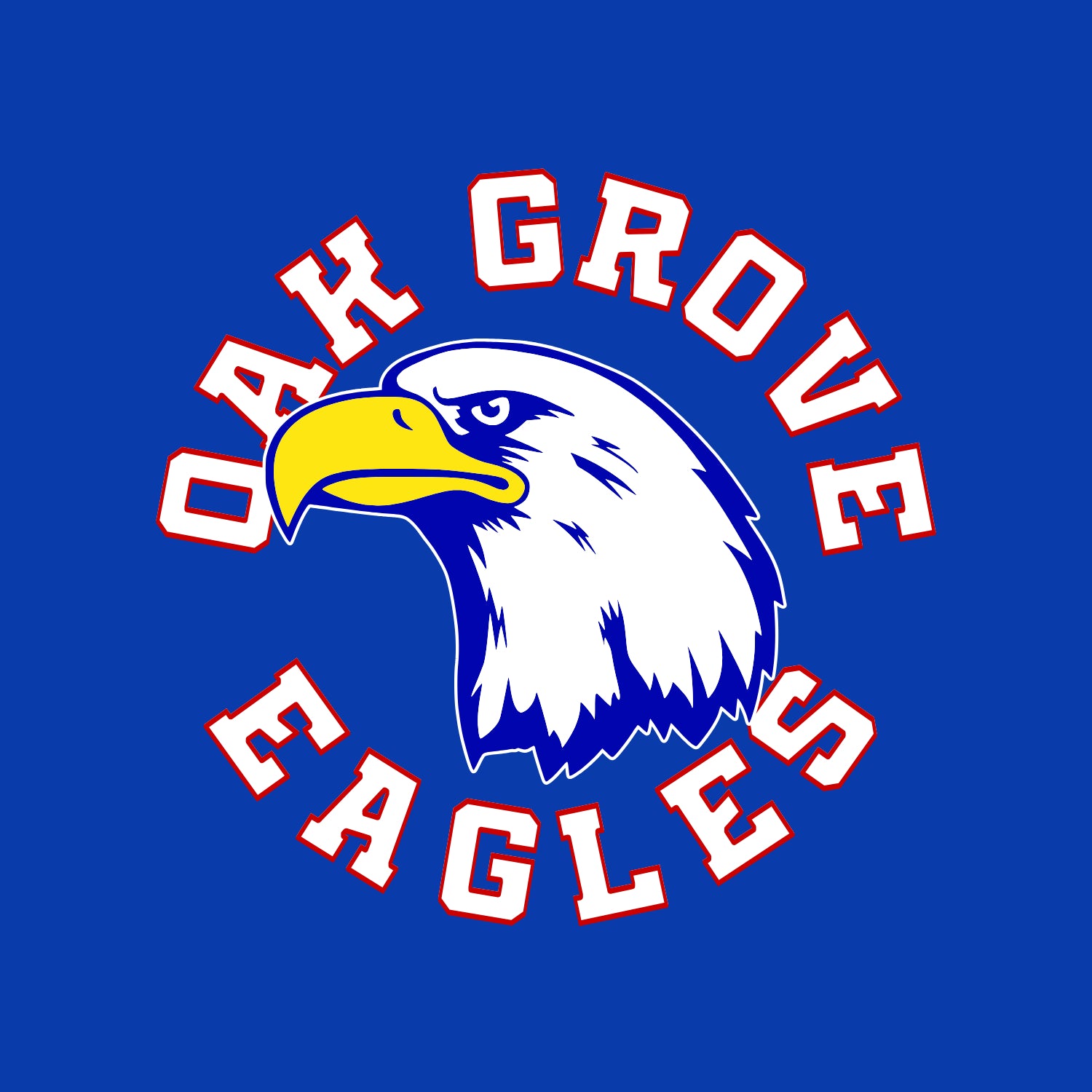 Oak Grove Circle Eagles Hoodie