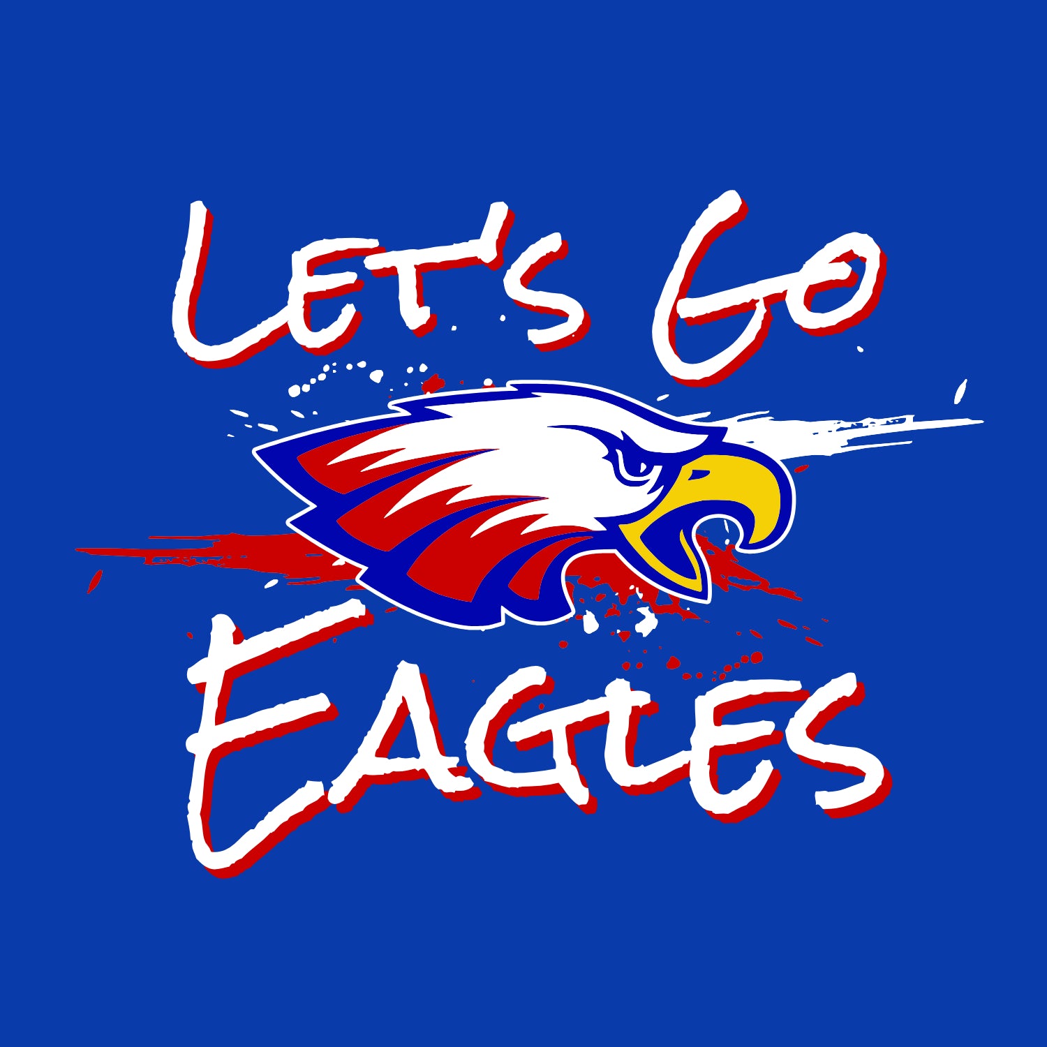 Oak Grove Let's Go Eagles T-Shirt