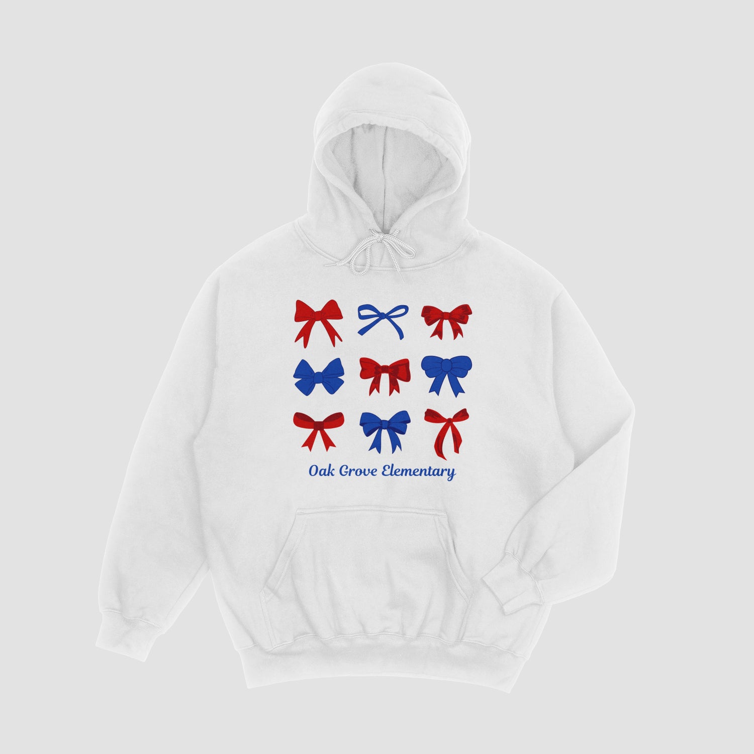 Oak Grove Eagles Bows Hoodie