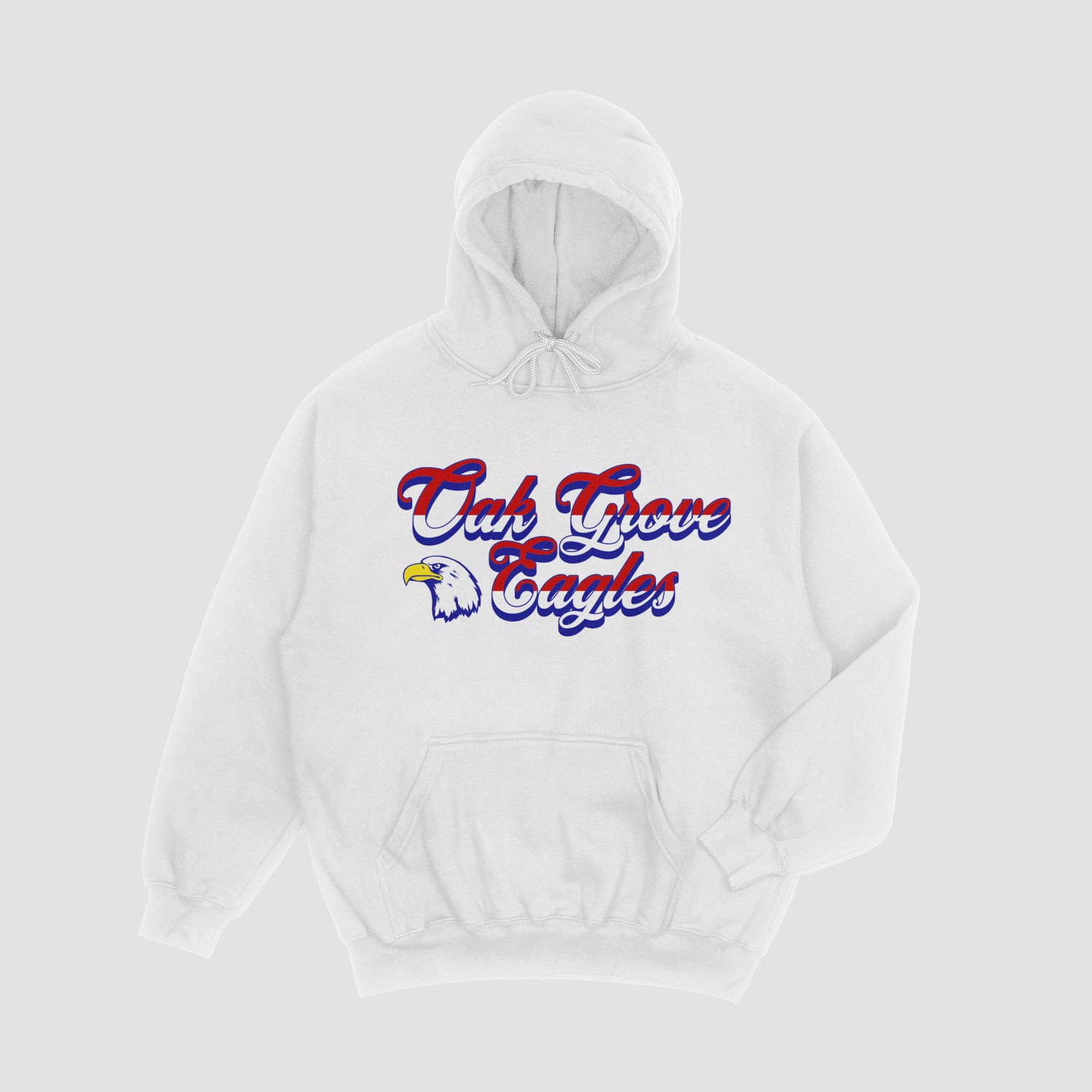 Oak Grove Cursive Hoodie