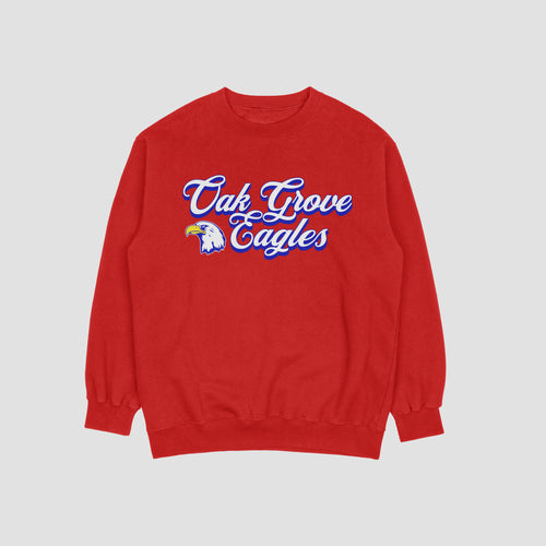 Oak Grove Cursive Sweatshirt