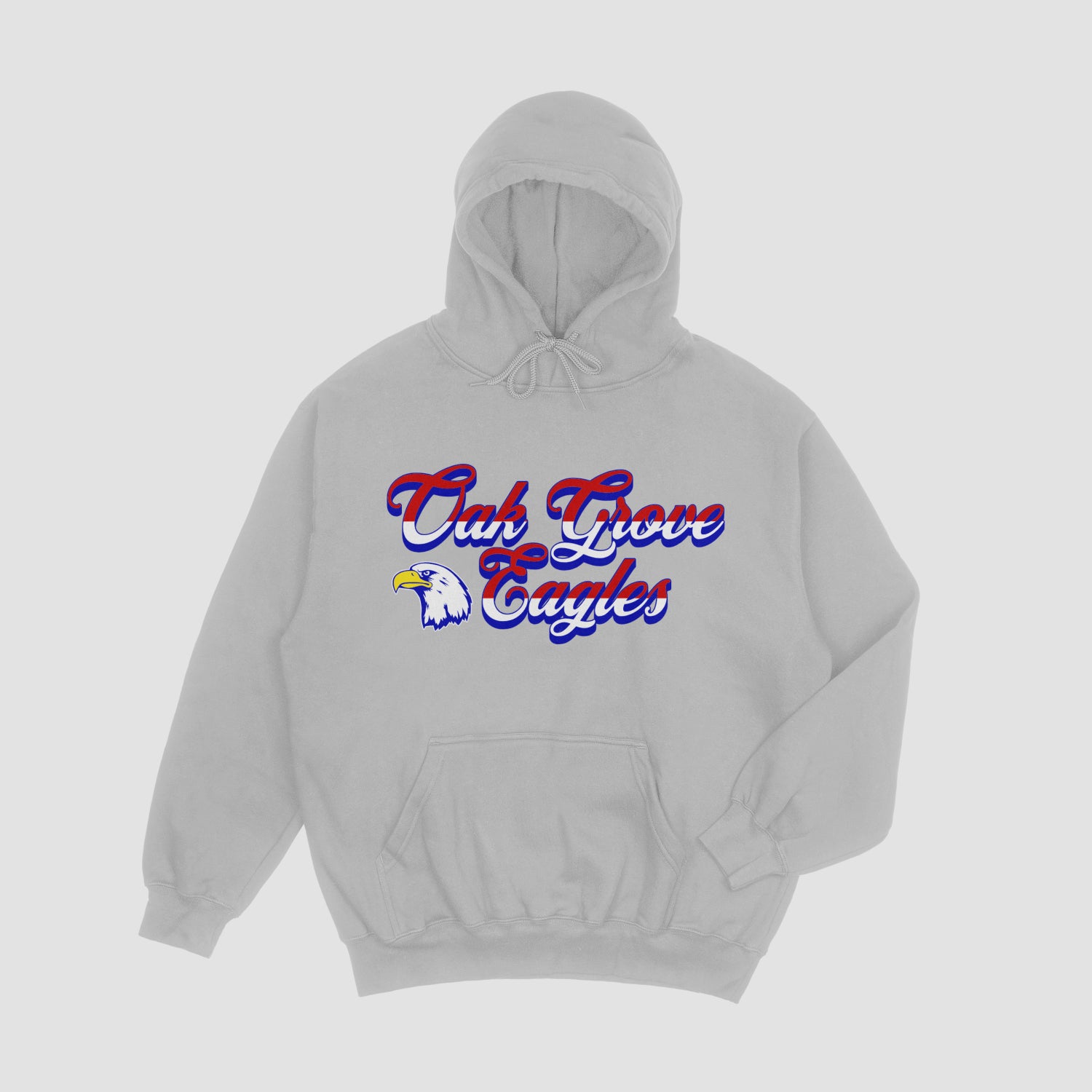Oak Grove Cursive Hoodie