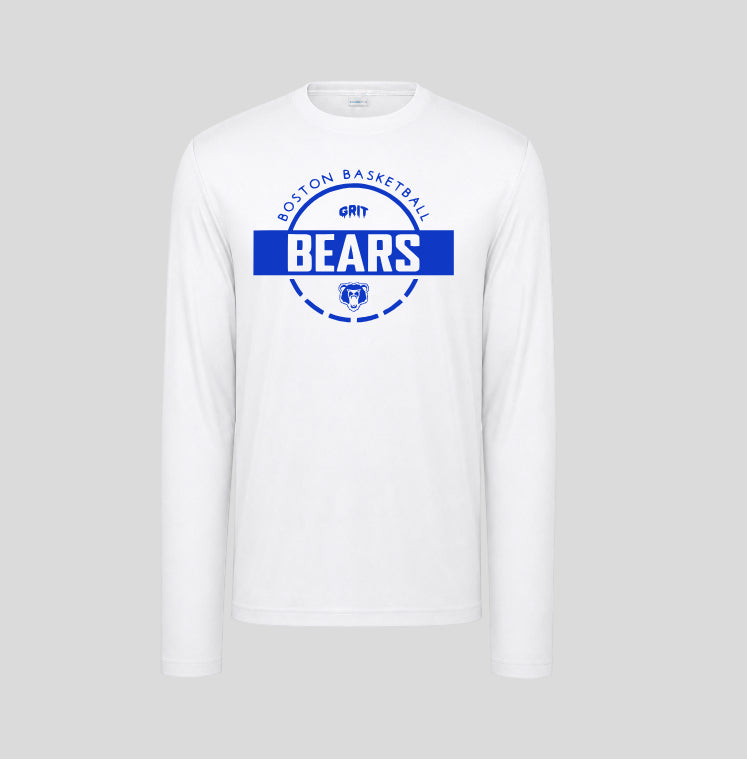 Boston Basketball Long Sleeve Performance/Shooting Shirt 3