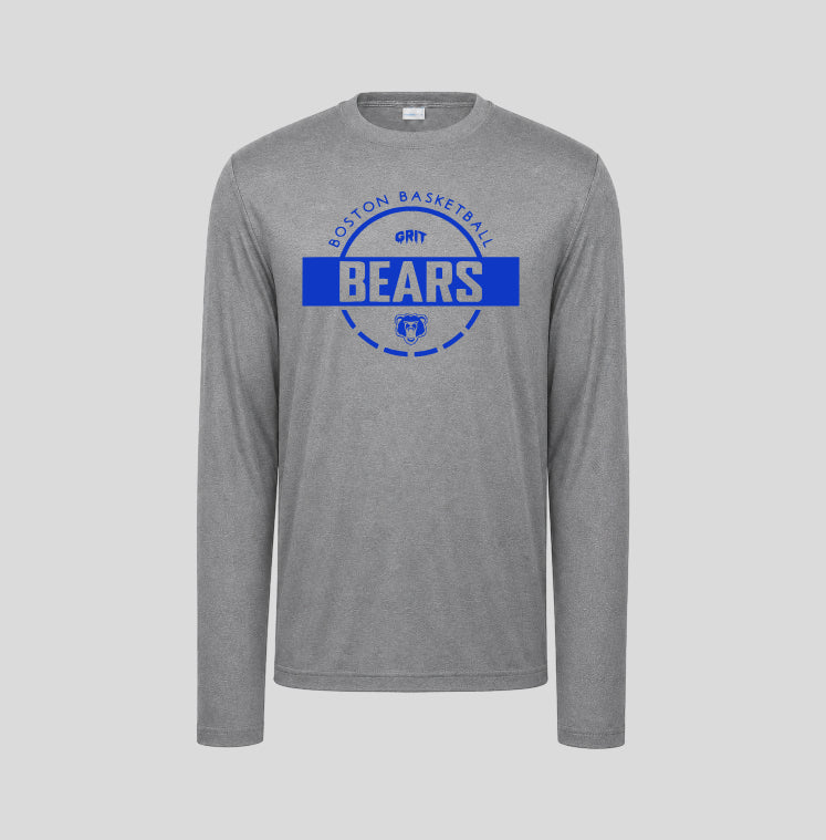 Boston Basketball Long Sleeve Performance/Shooting Shirt 3
