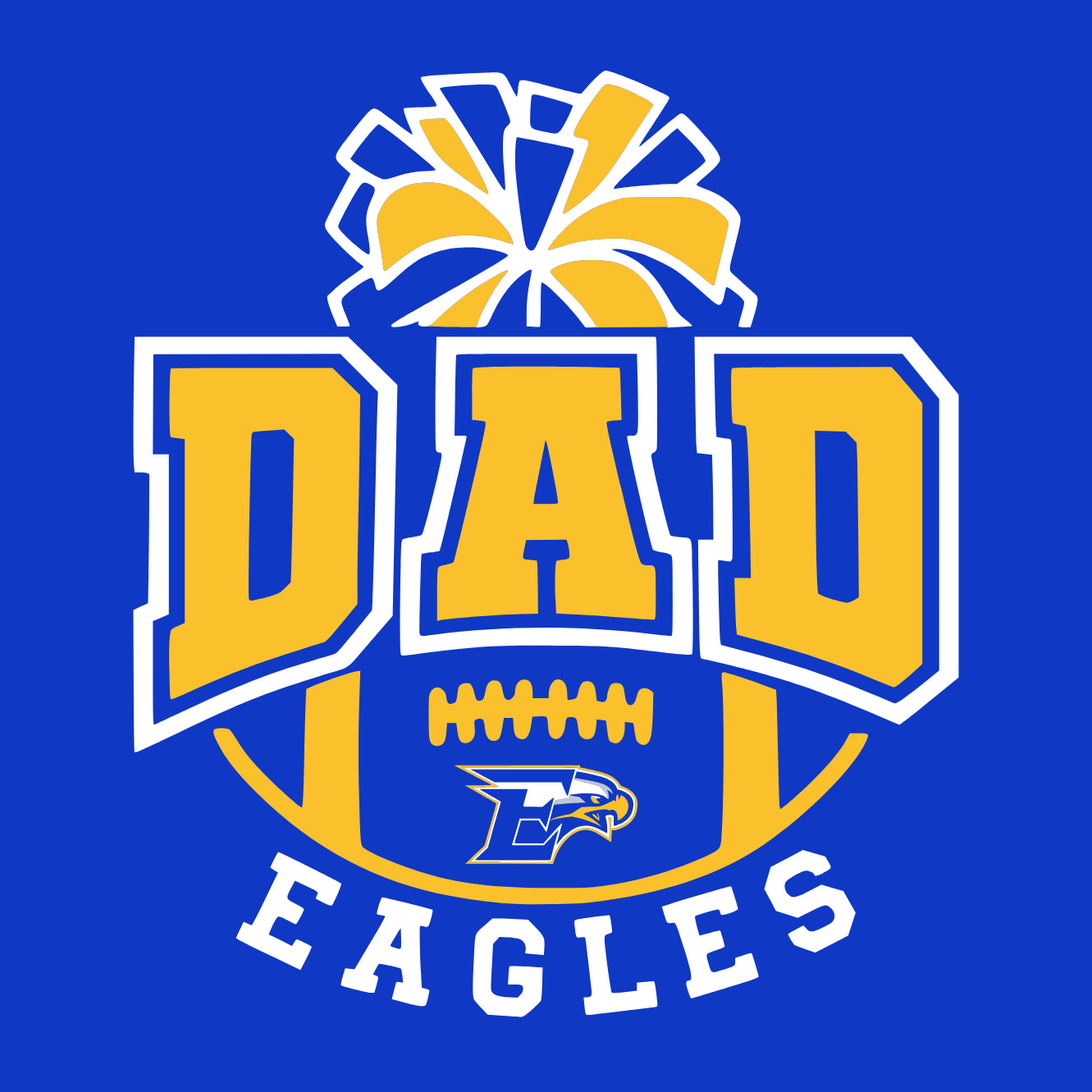Etowah Eagles Cheer Dad T-Shirt