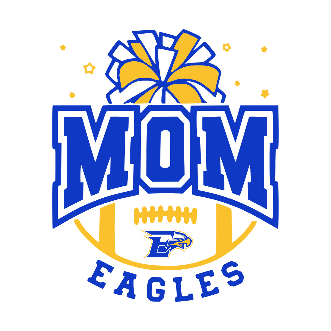 Etowah Youth Cheer & Football Mom Crewneck Sweatshirt