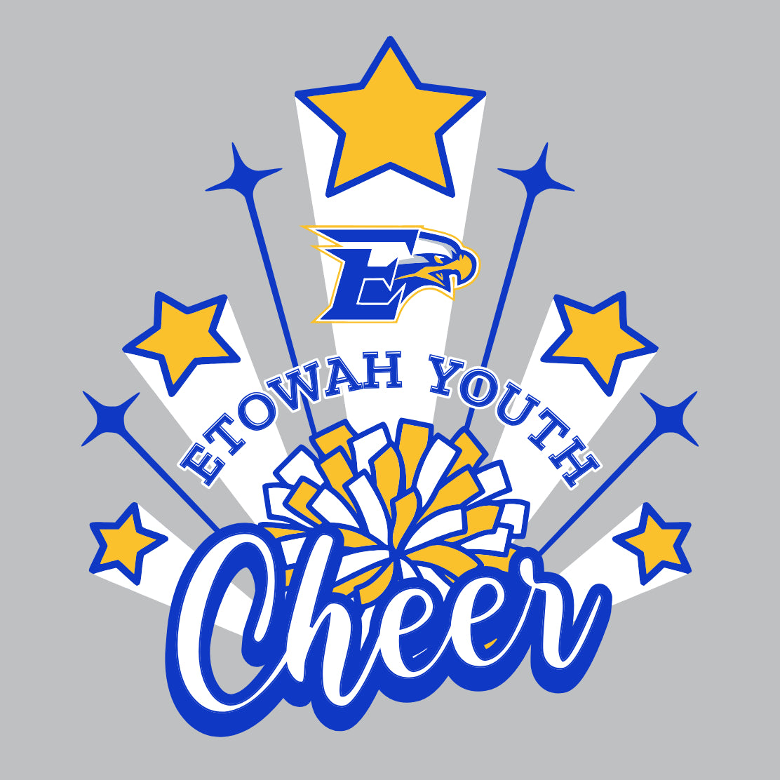 Etowah Eagles Cheer T-Shirt