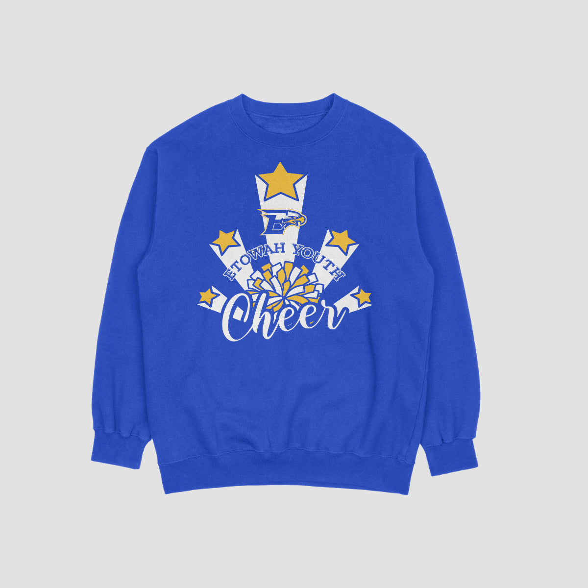 Etowah Youth Cheer Crewneck Sweatshirt