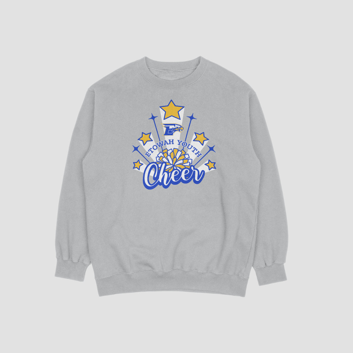Etowah Youth Cheer Crewneck Sweatshirt