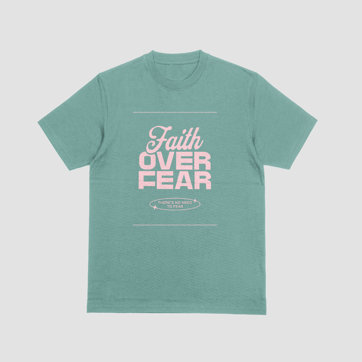 Faith Over Fear Folk T-Shirt