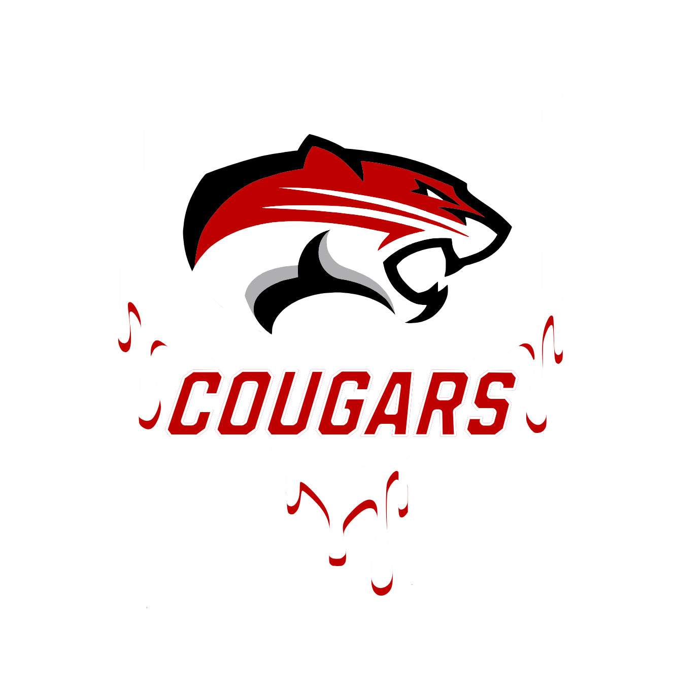 Canton Cougars Drip T-Shirt