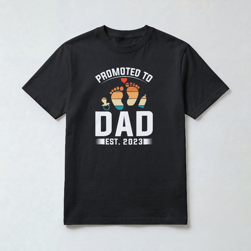 Promoted to Dad T-Shirt