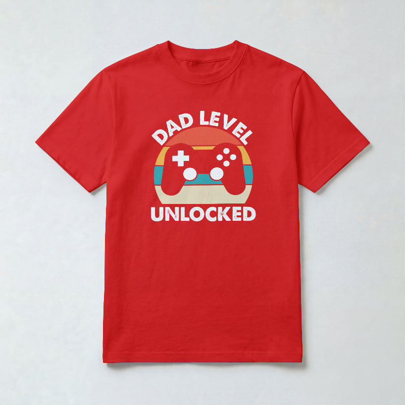 Leveled Up Dad T-Shirt