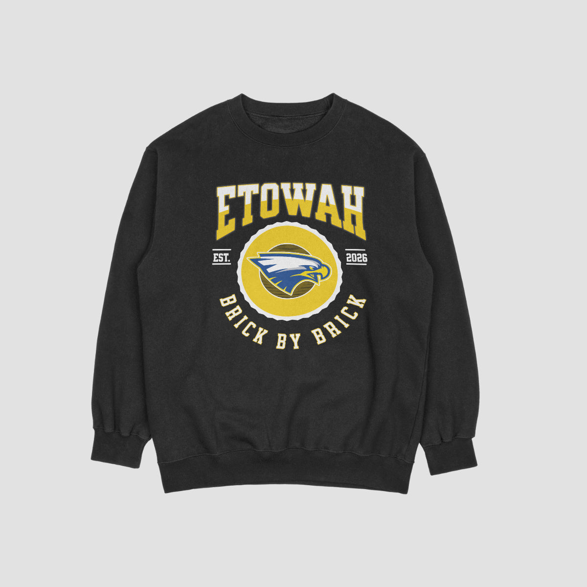 Etowah Youth Football Vintage Crewneck Sweatshirt