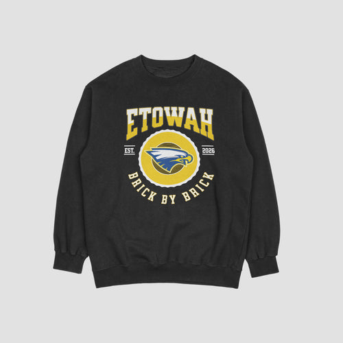 Etowah Youth Football Vintage Crewneck Sweatshirt