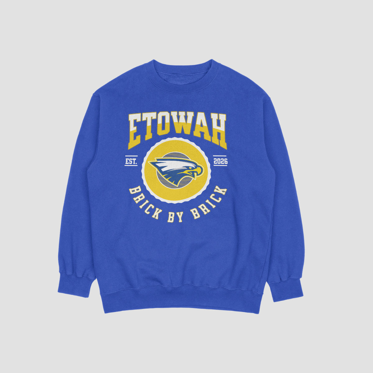 Etowah Youth Football Vintage Crewneck Sweatshirt
