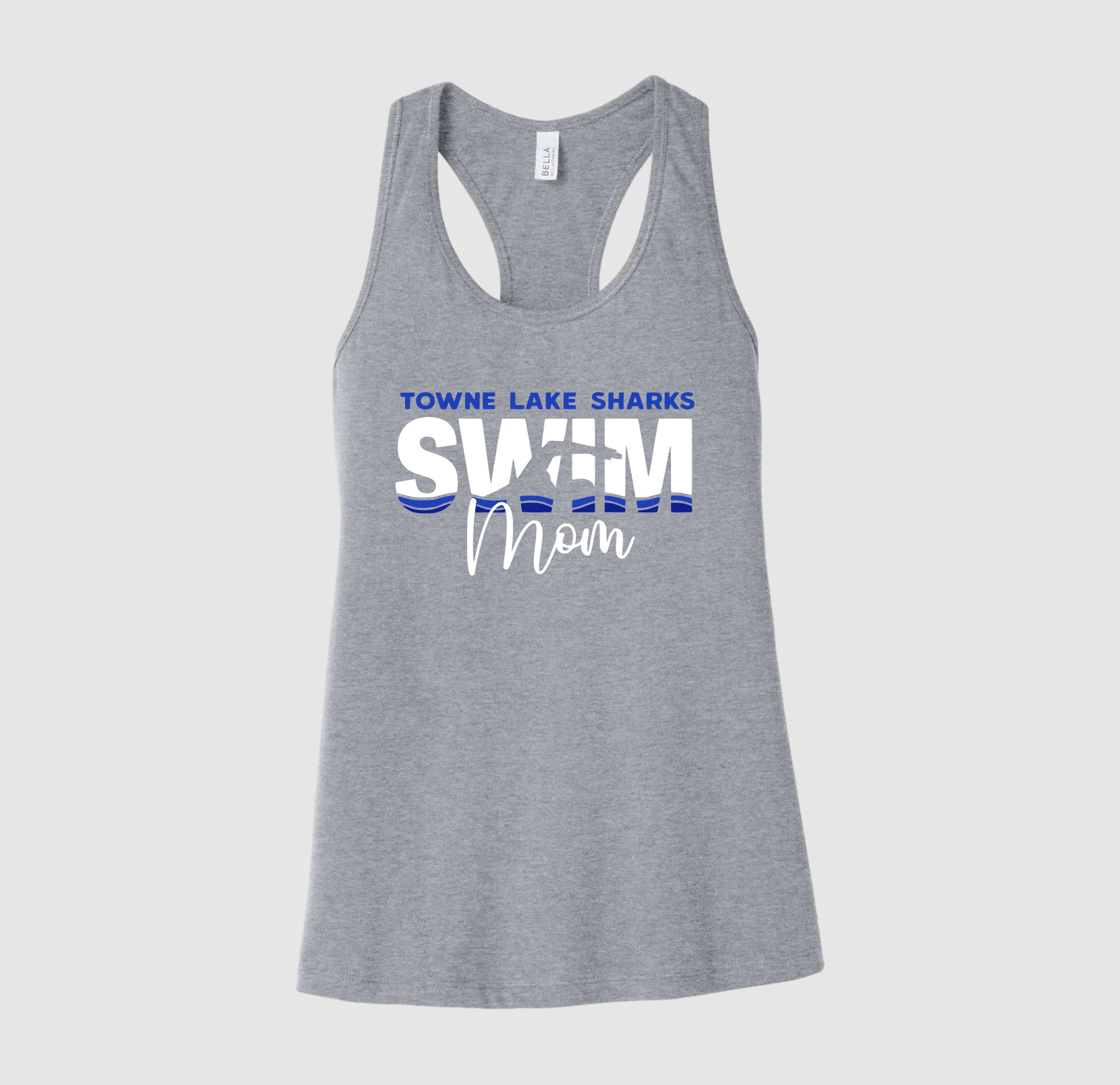 Sharks Swim Mom Tank