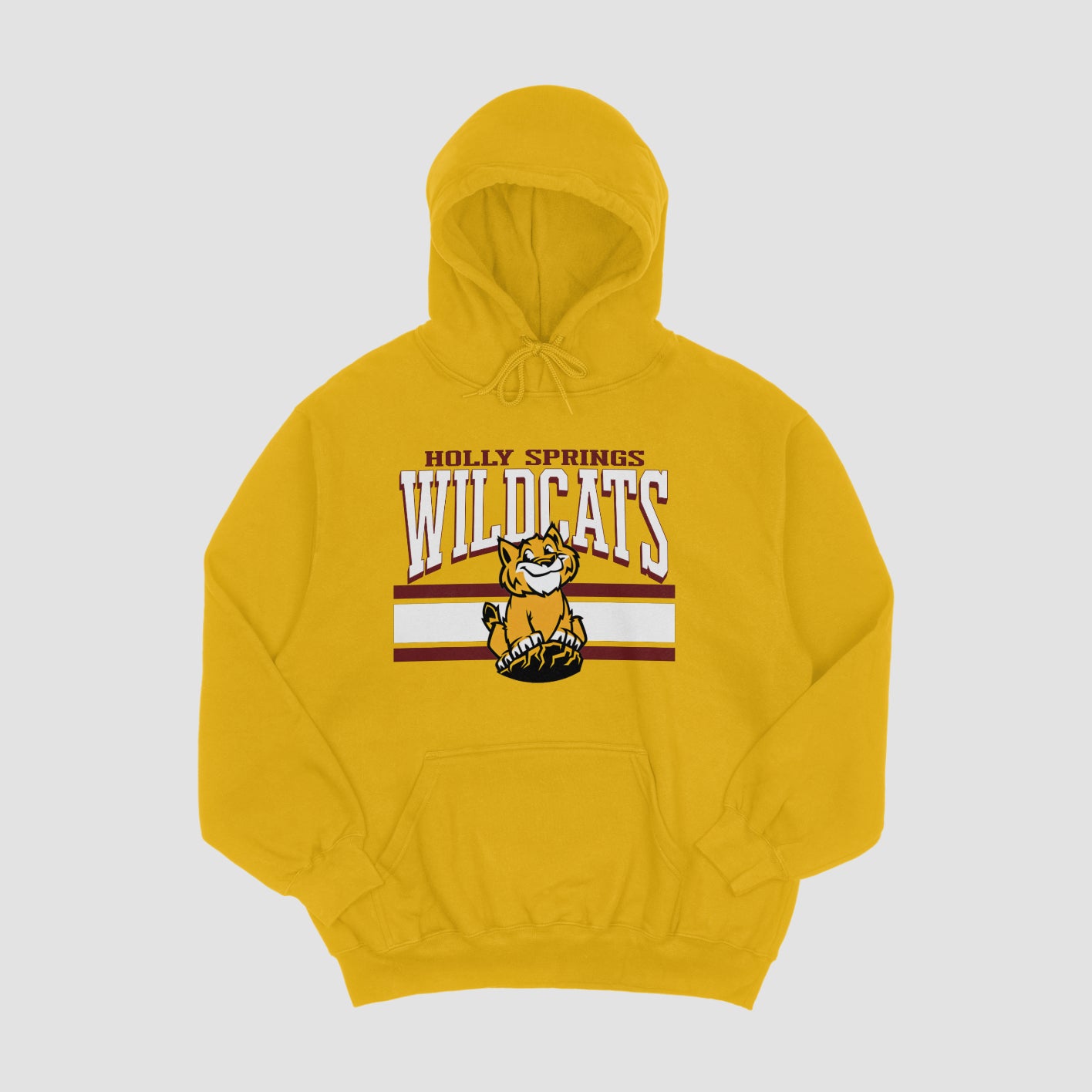 Holly Springs Wildcats Stripe Hoodie
