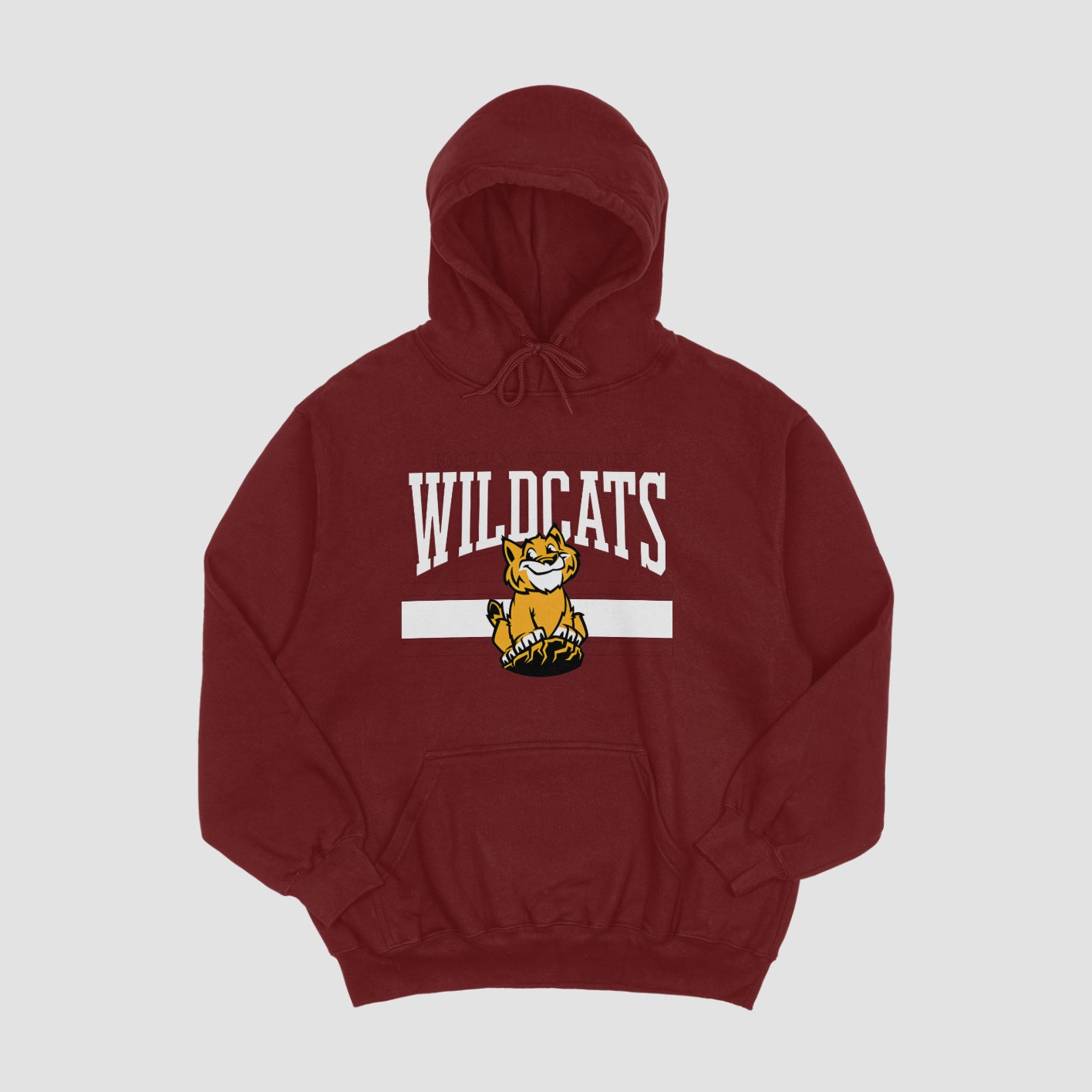 Holly Springs Wildcats Stripe Hoodie