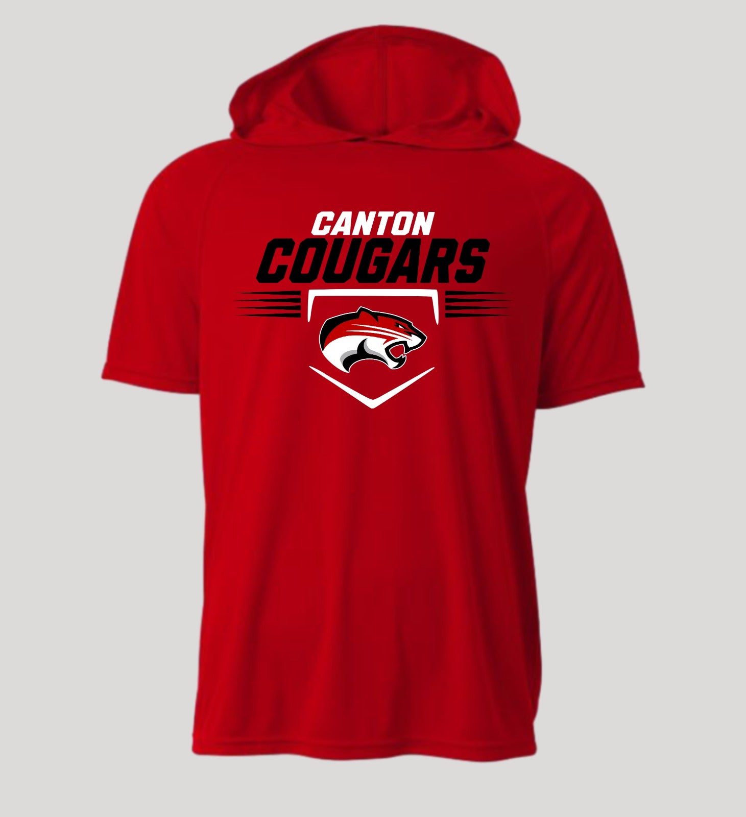 Canton Cougars Hooded T-Shirt