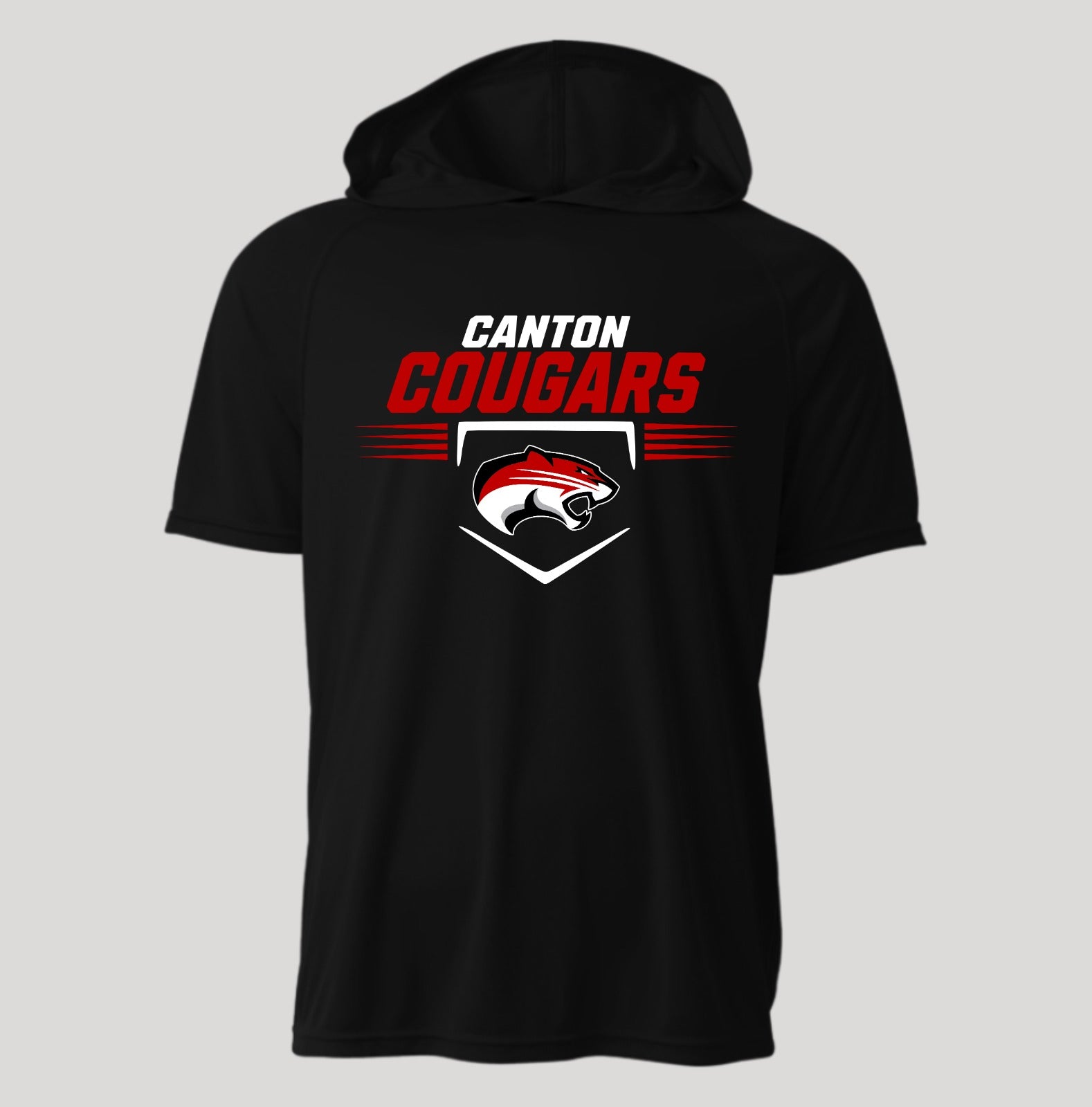 Canton Cougars Hooded T-Shirt