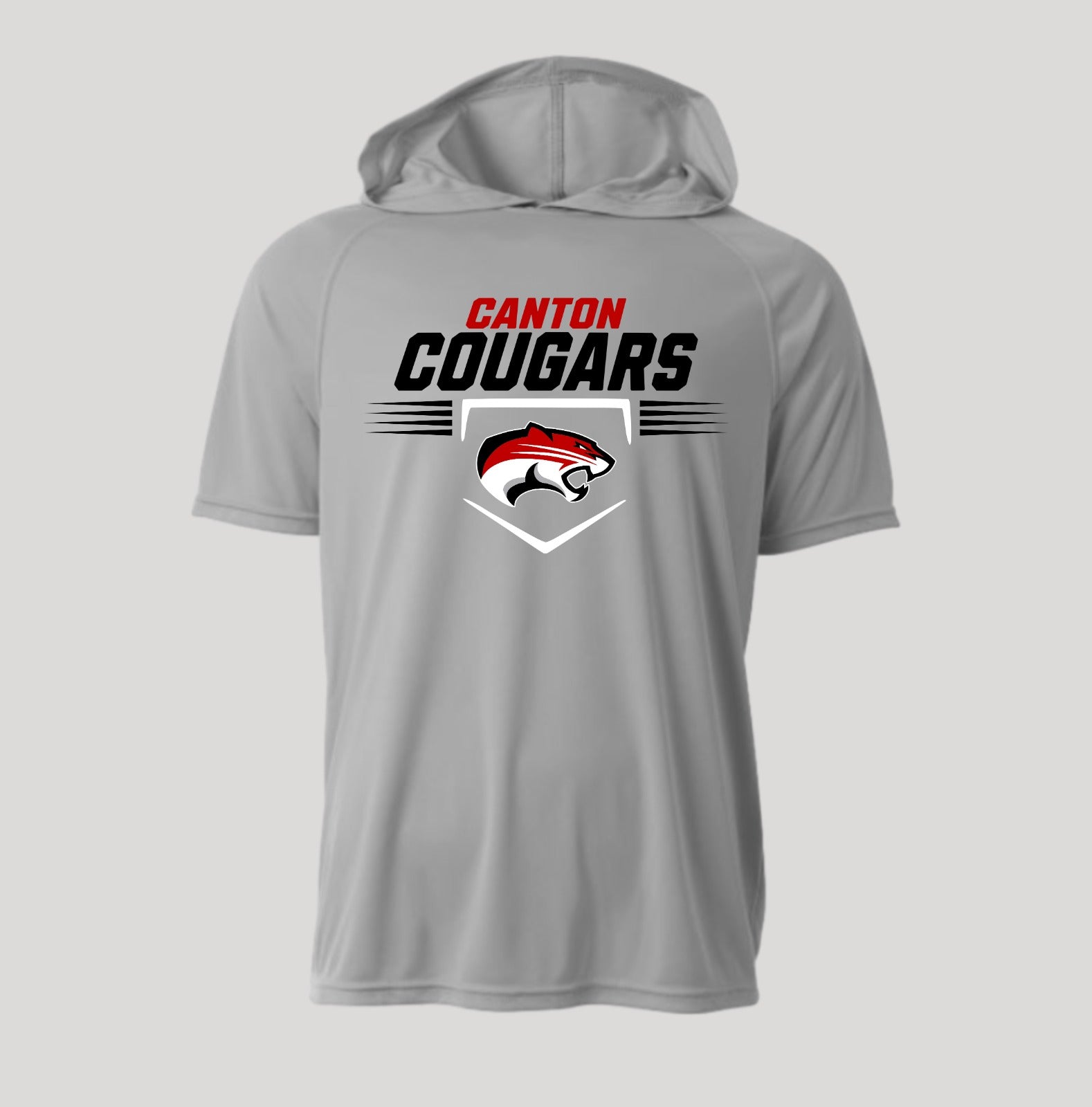 Canton Cougars Hooded T-Shirt
