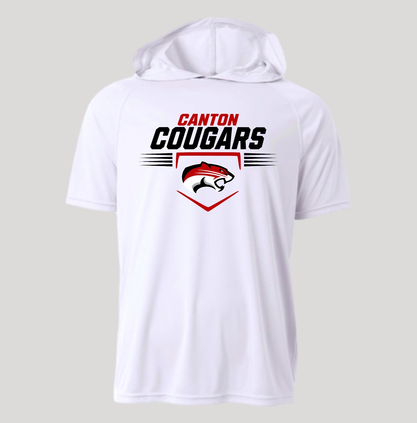 Canton Cougars Hooded T-Shirt