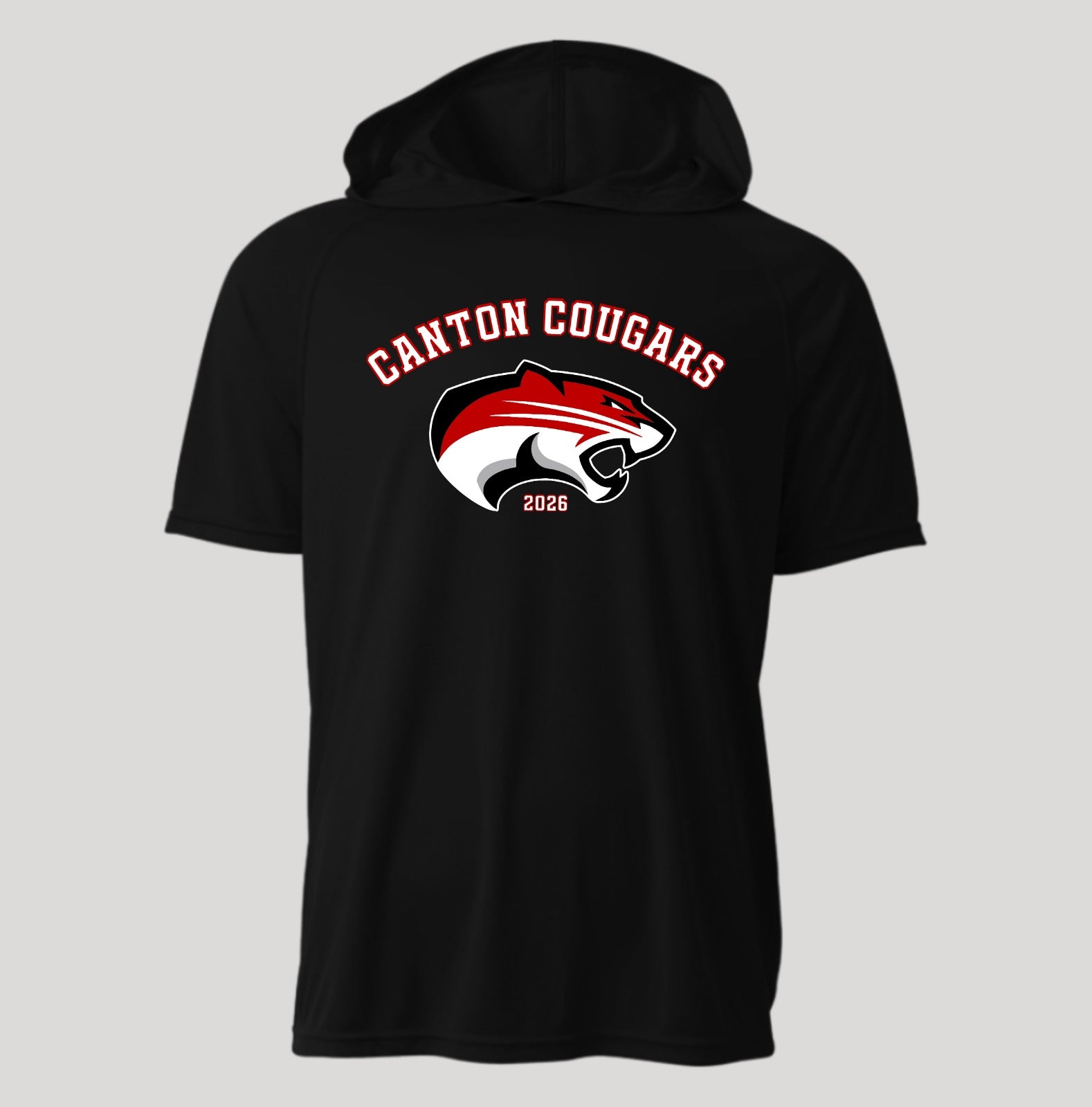 Canton Cougars Hooded T-Shirt
