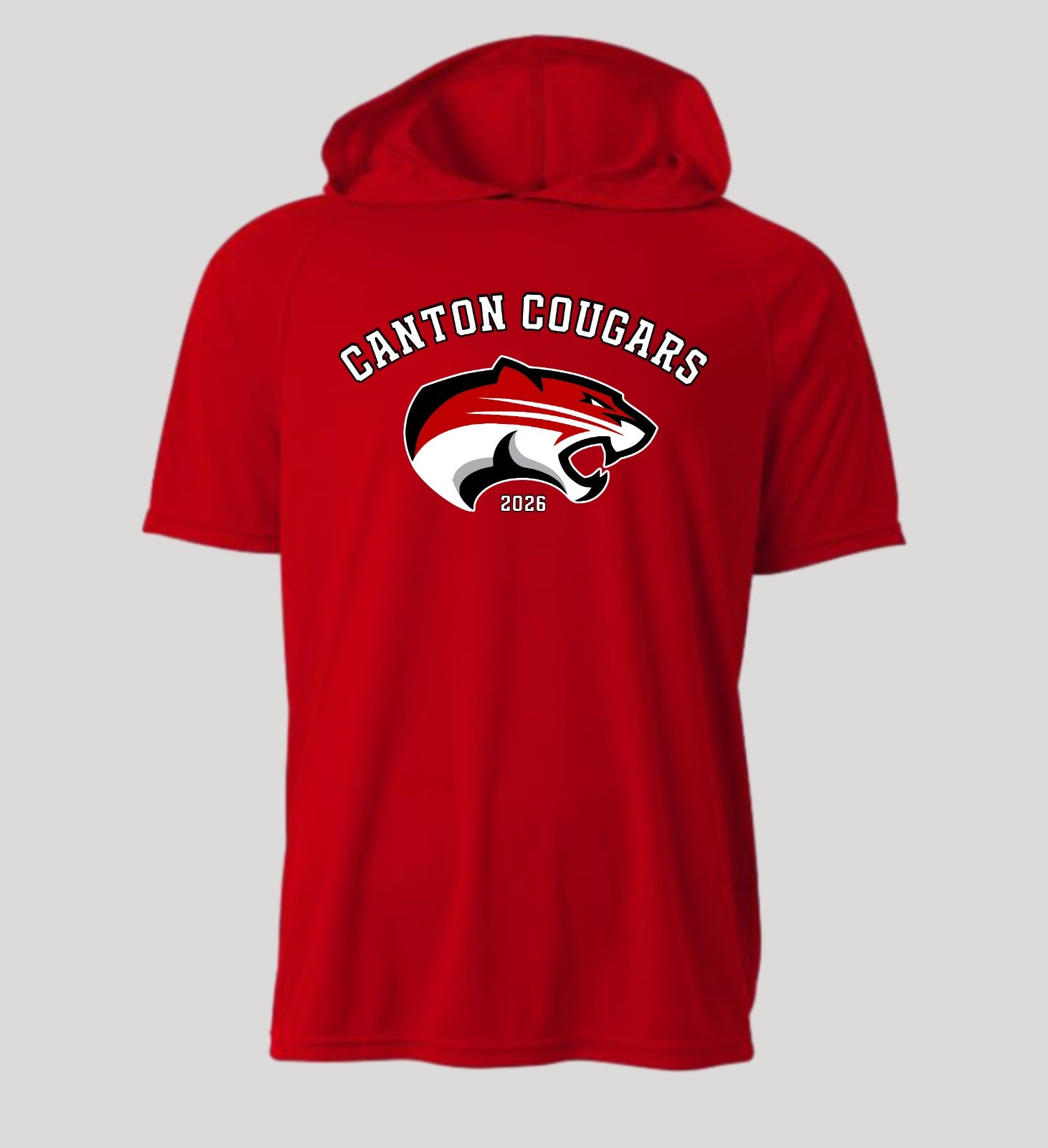 Canton Cougars Hooded T-Shirt