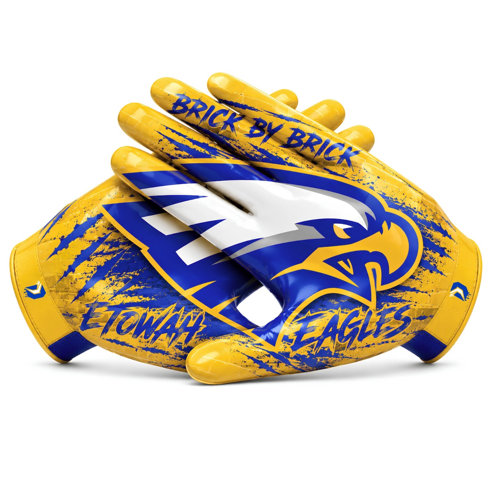 District Drip Etowah Youth Football Gloves