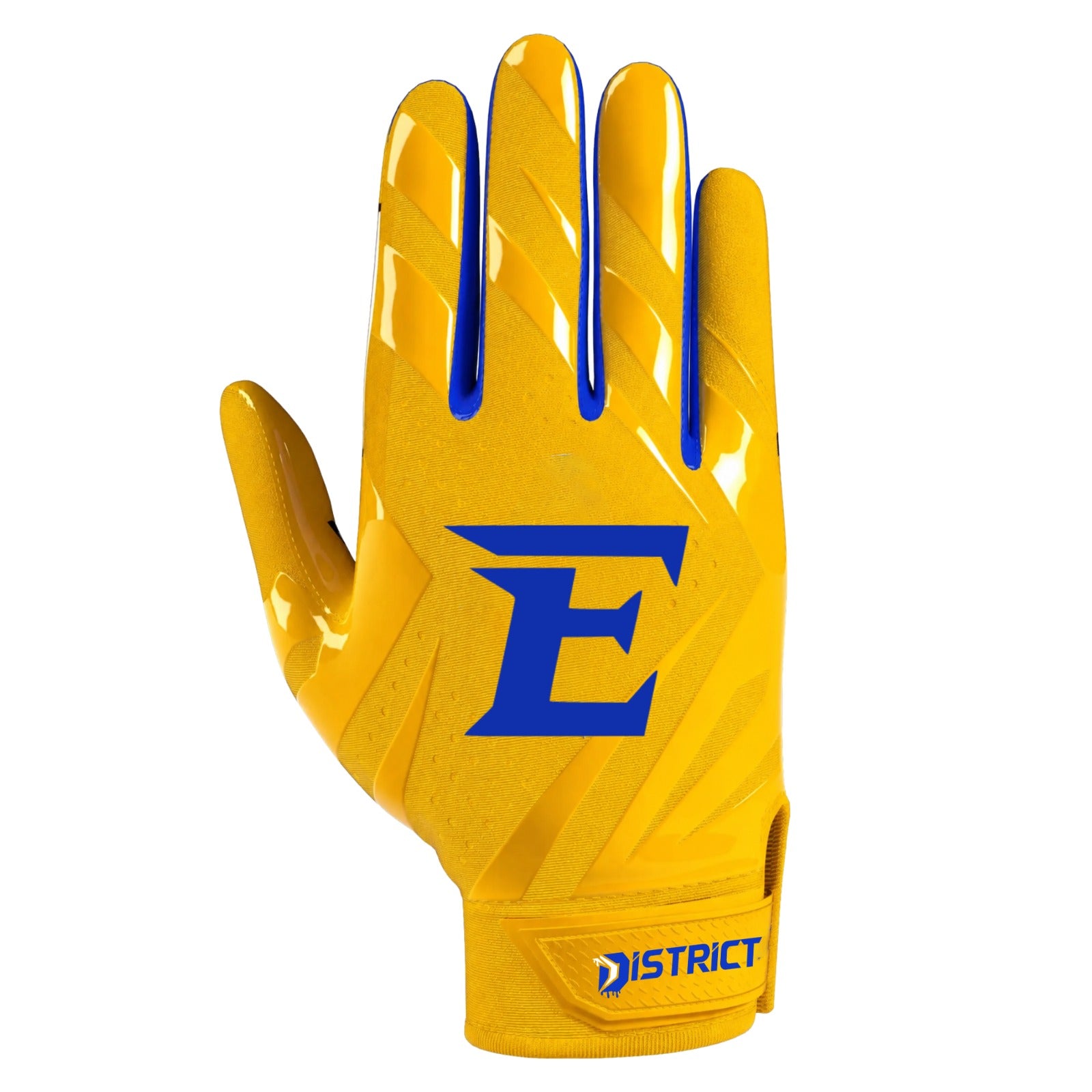 District Drip Etowah Youth Football Gloves "Brick by Brick"