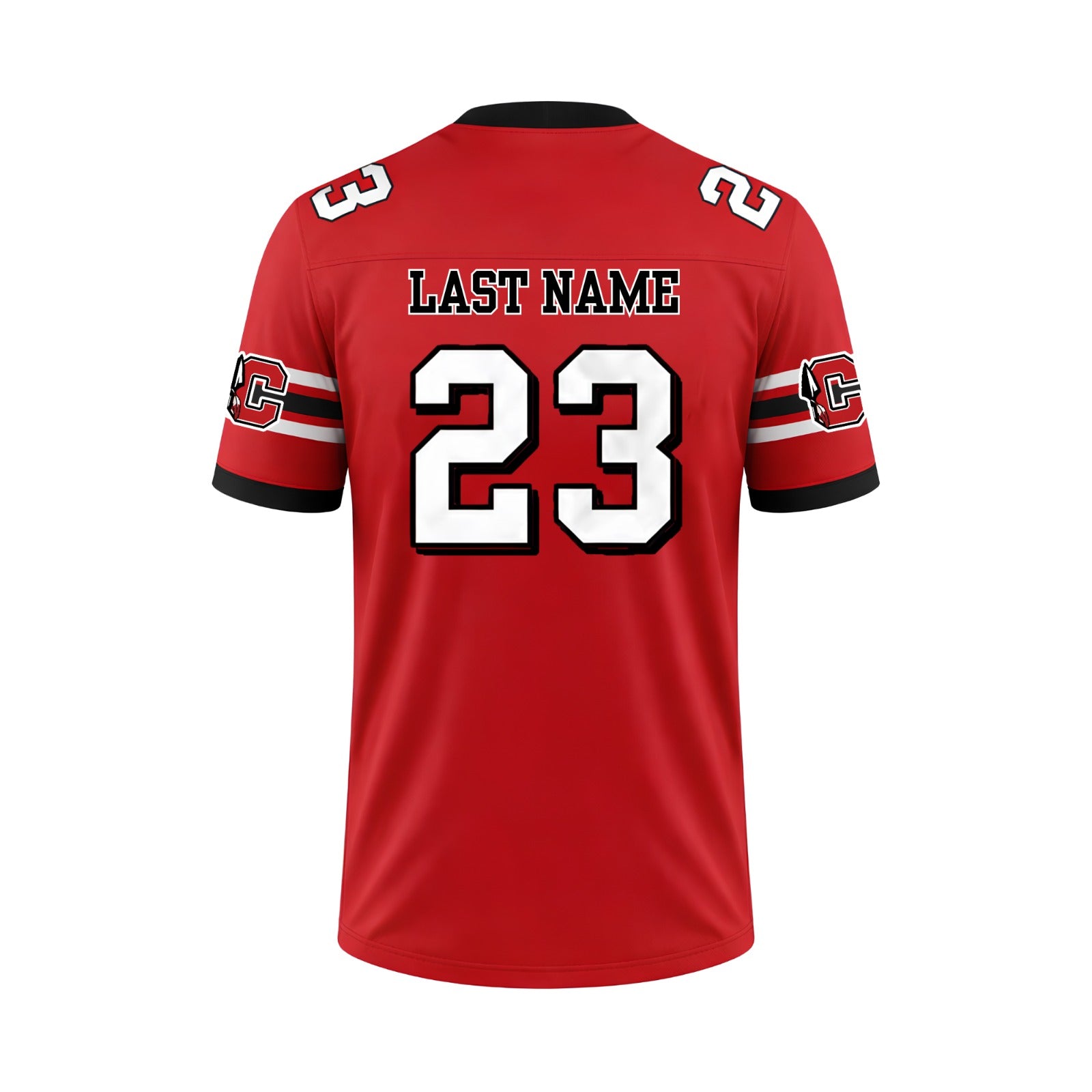 Mens/Kids Cherokee Youth Football Authentic Home Fan Replica Jersey
