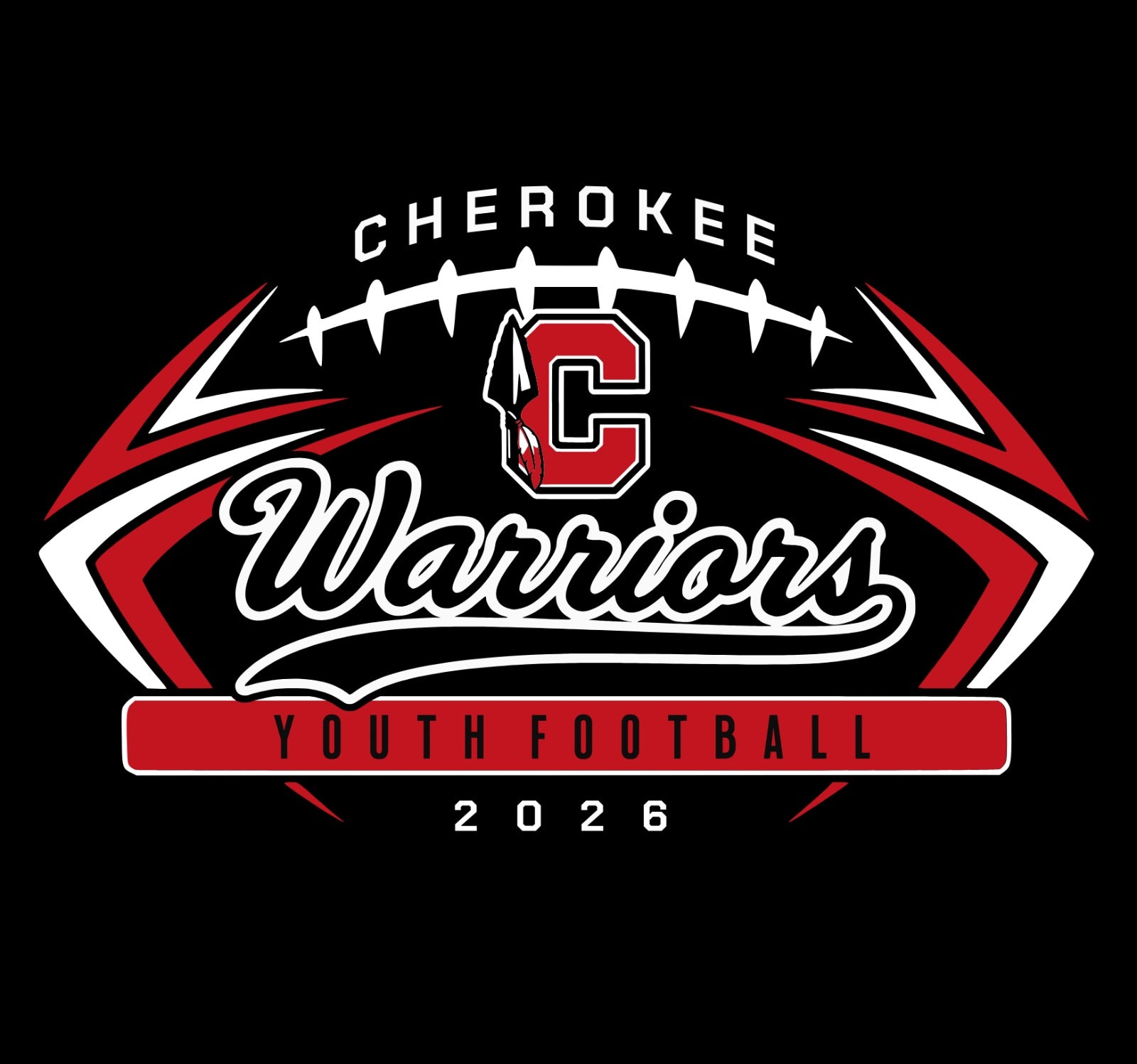 Cherokee Youth Football Sweatshirt